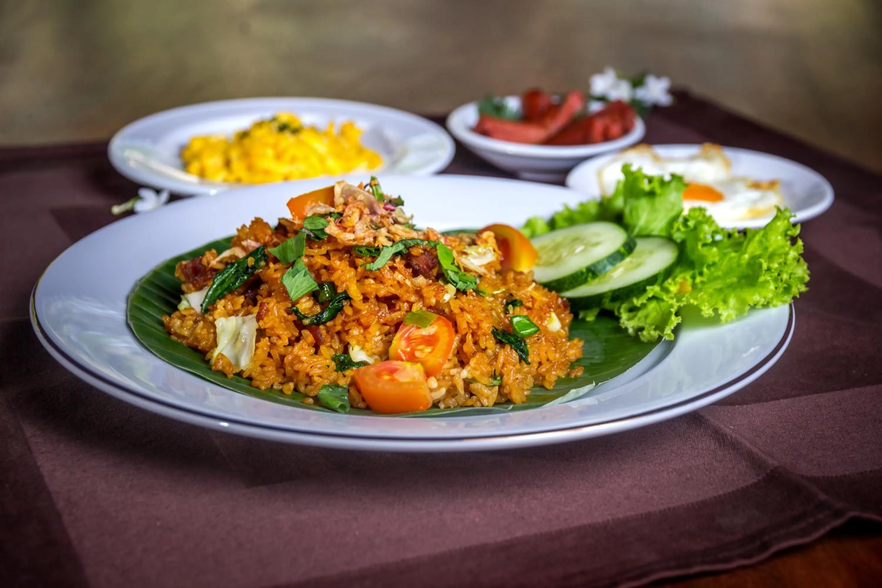 Breakfast in The Omah Borobudur