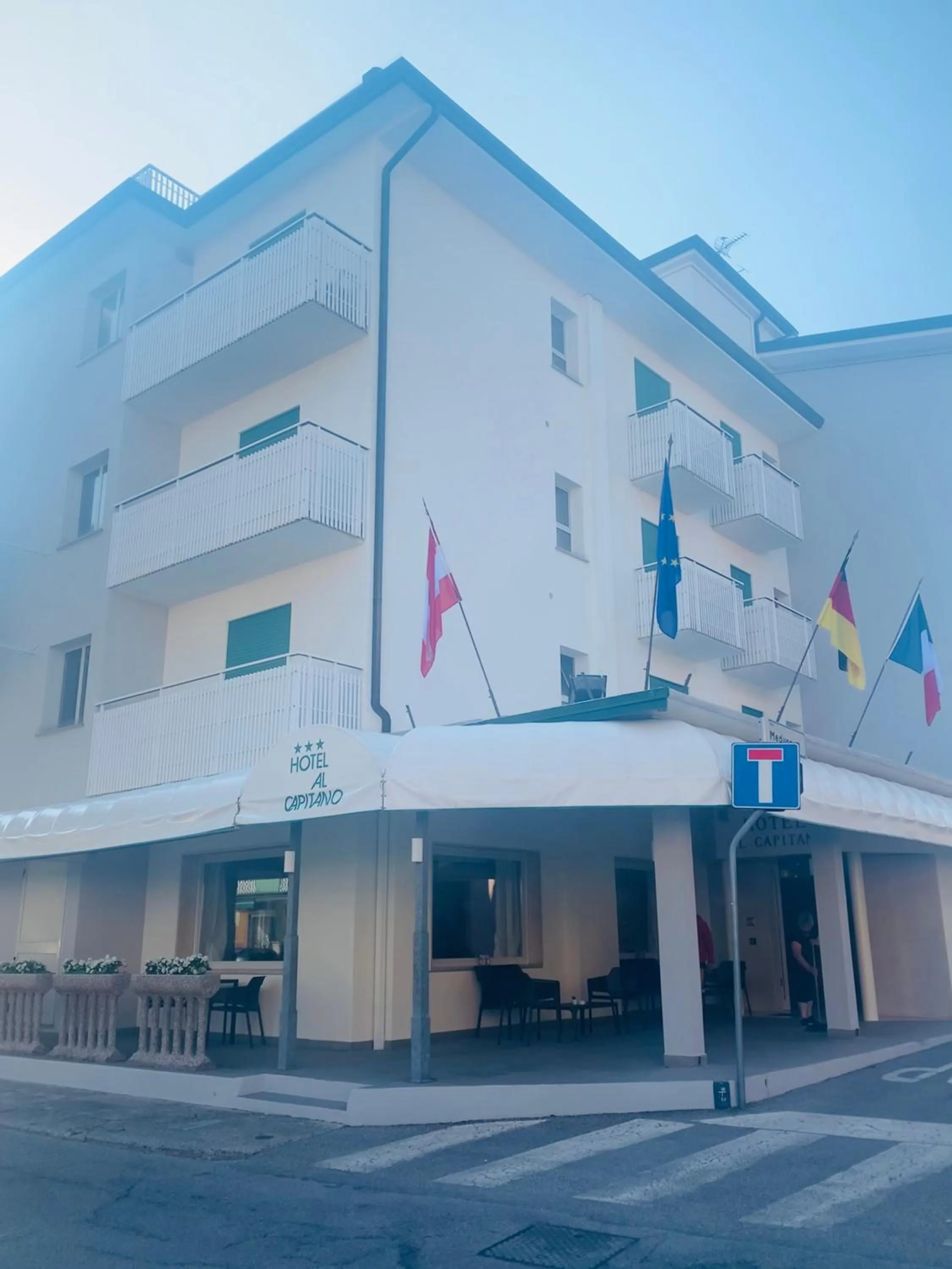 Property building in Hotel Al Capitano