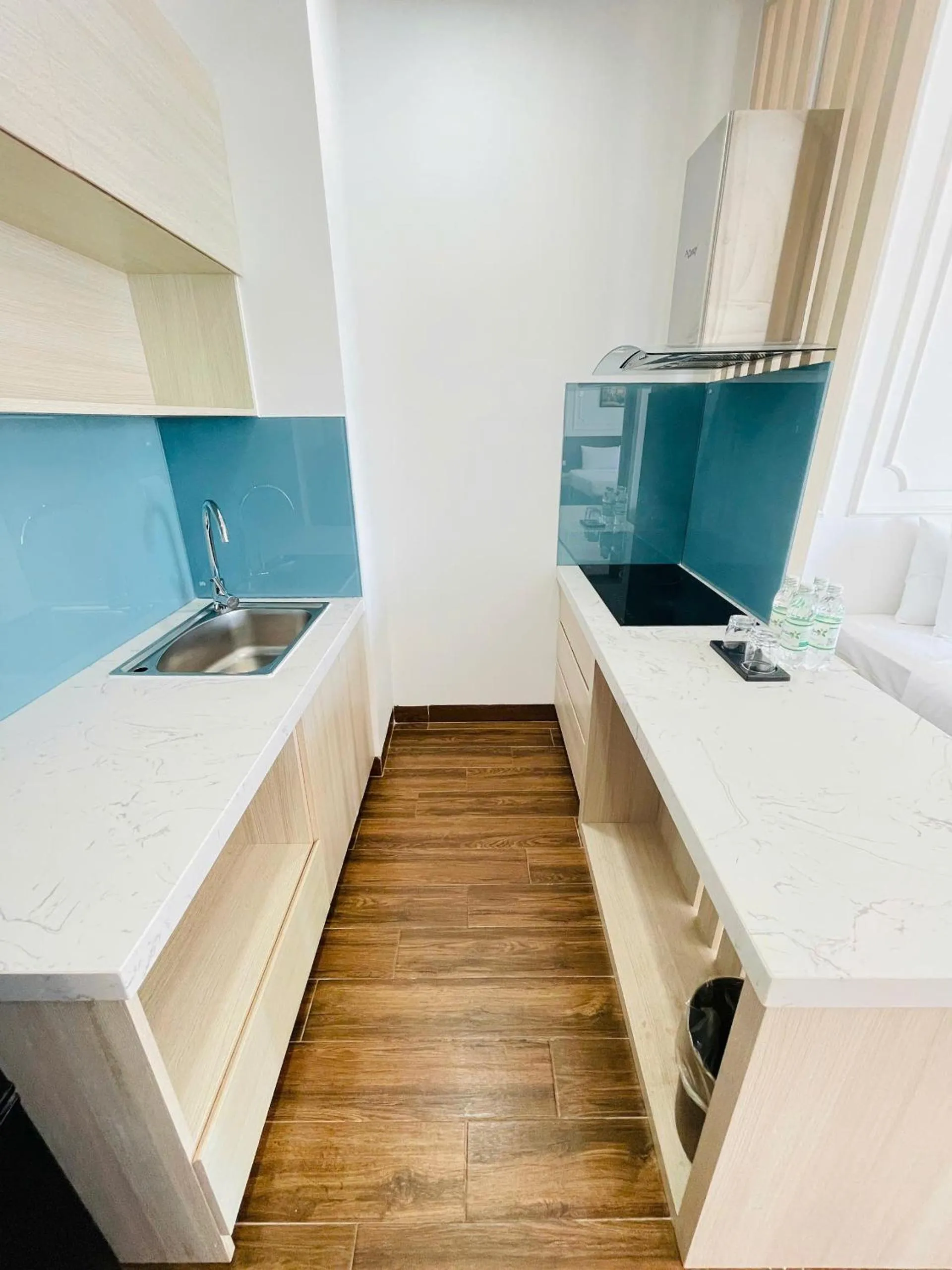 Kitchen or kitchenette in Hon Chong Retreat Hotel