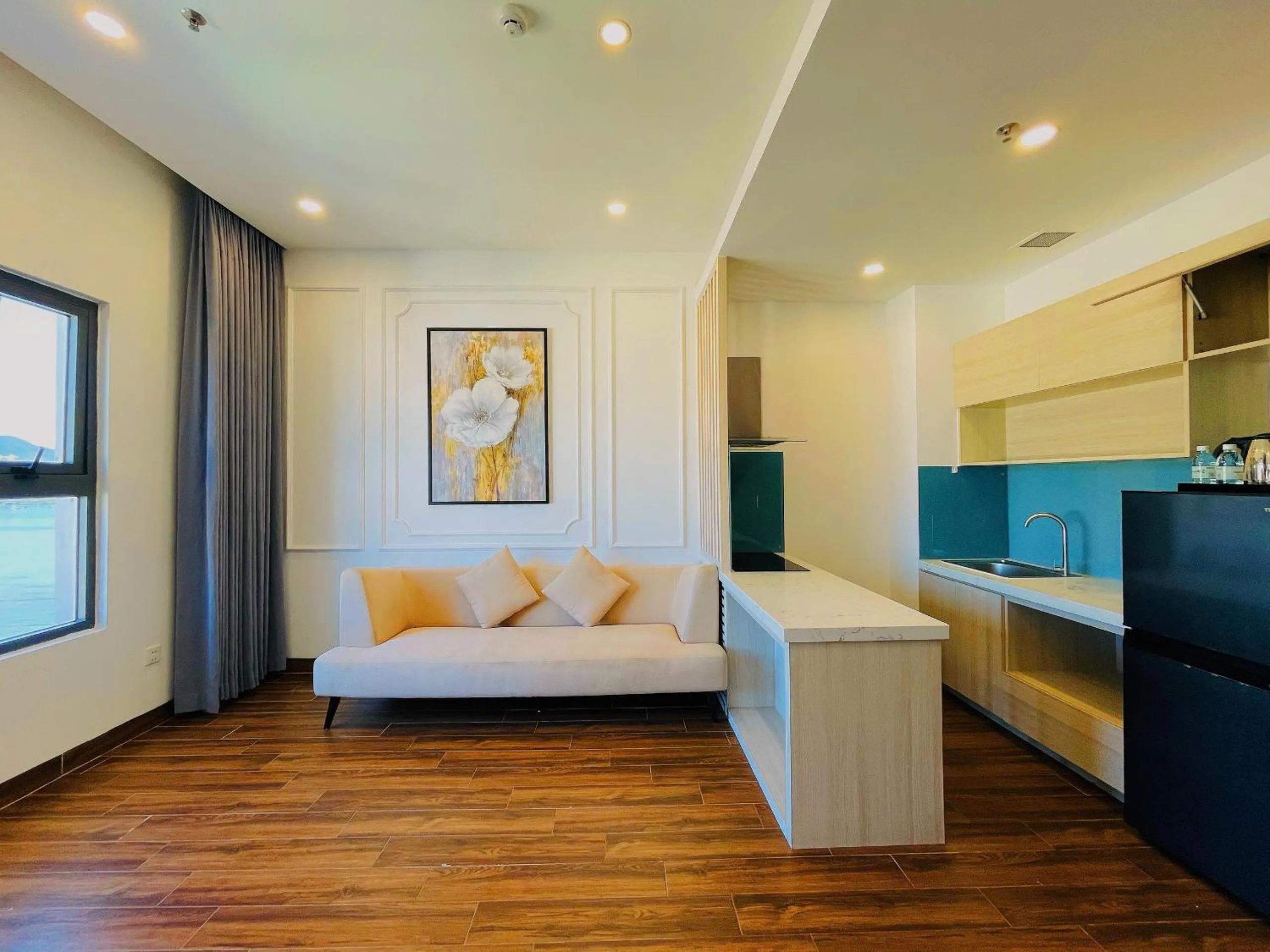 Kitchen or kitchenette in Hon Chong Retreat Hotel