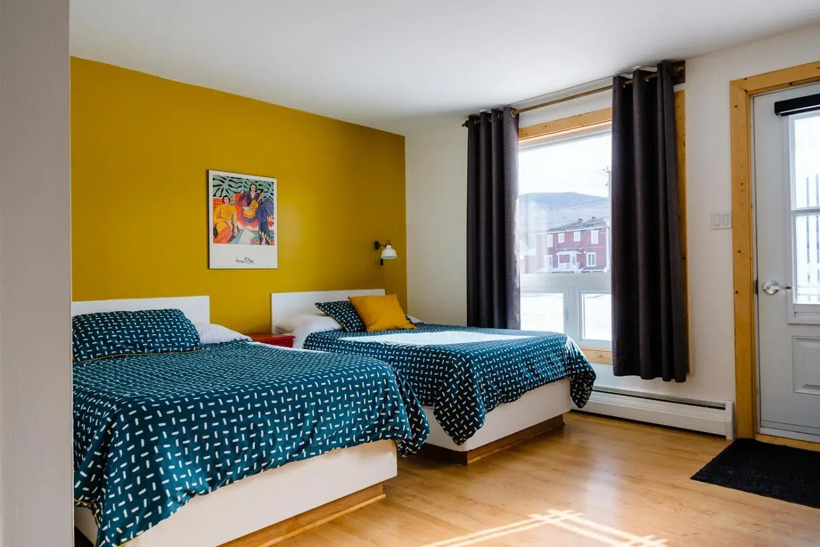 Double or Twin Room in Auberge de Jeunesse Le Camp De Base Double or Twin Room in Auberge de Jeunesse Le Camp De Base