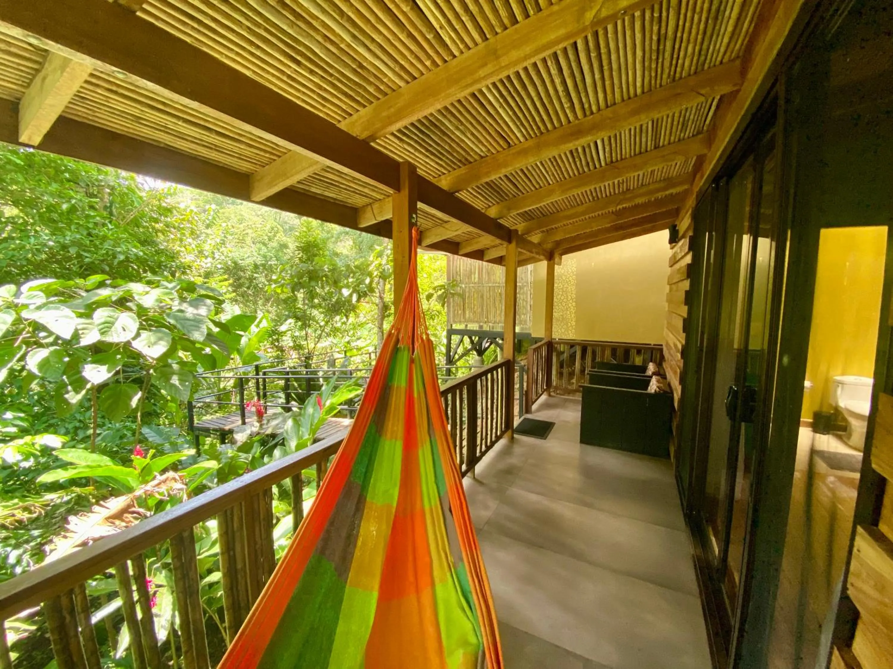Balcony/Terrace in La Shamana - Ecological Concept in Jungle