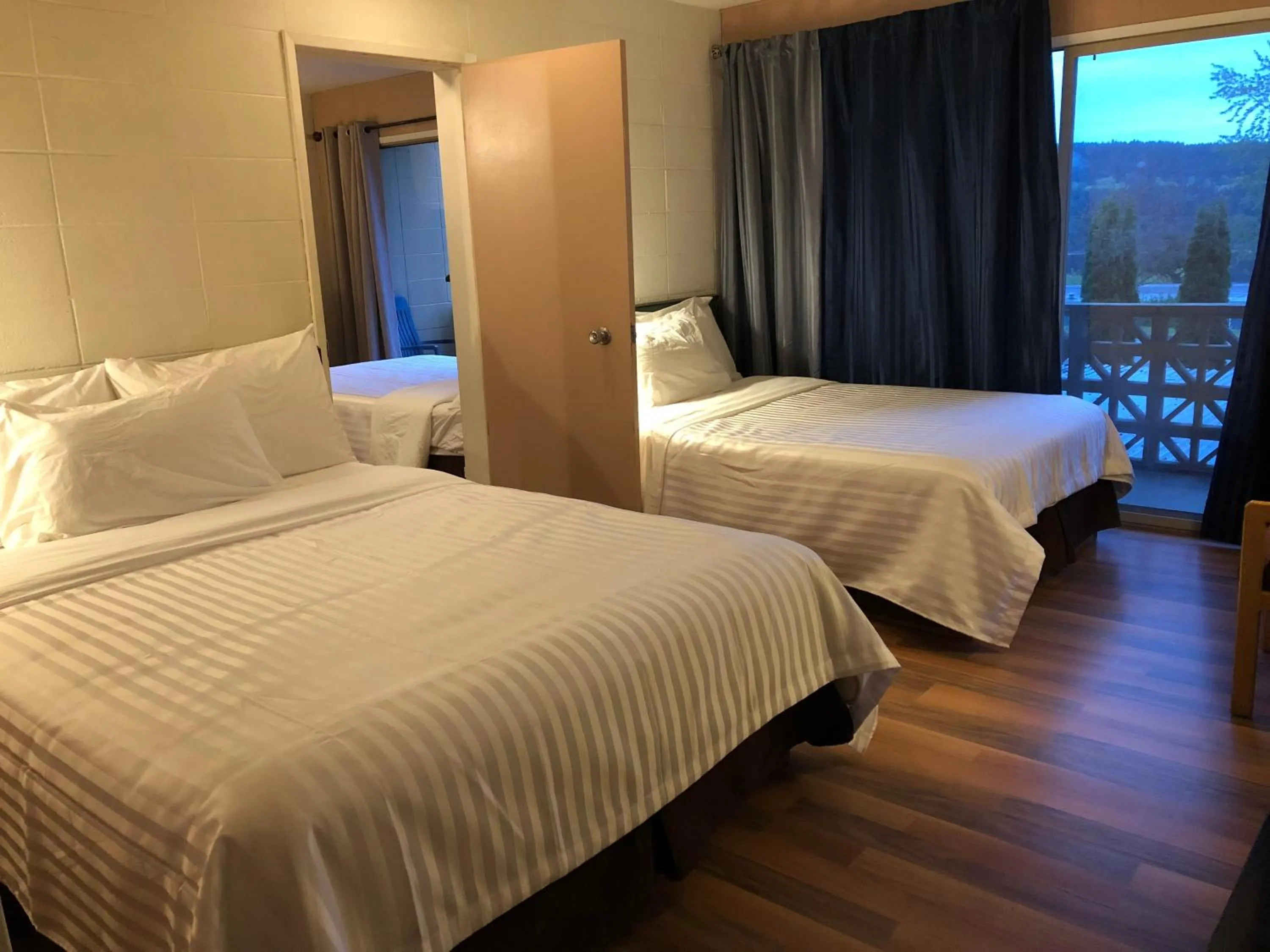 Bedroom in Holiday House Motel