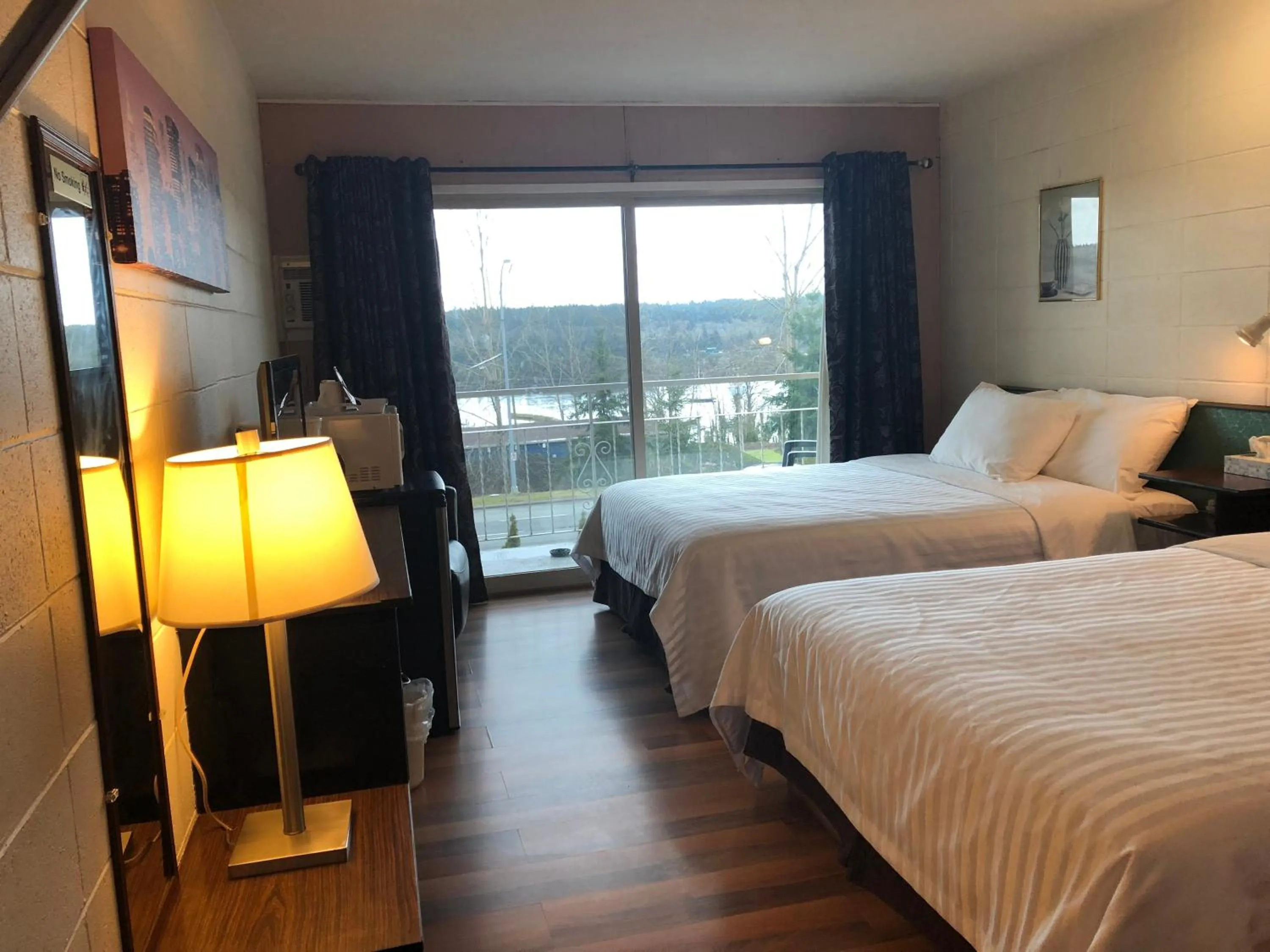 Bedroom in Holiday House Motel