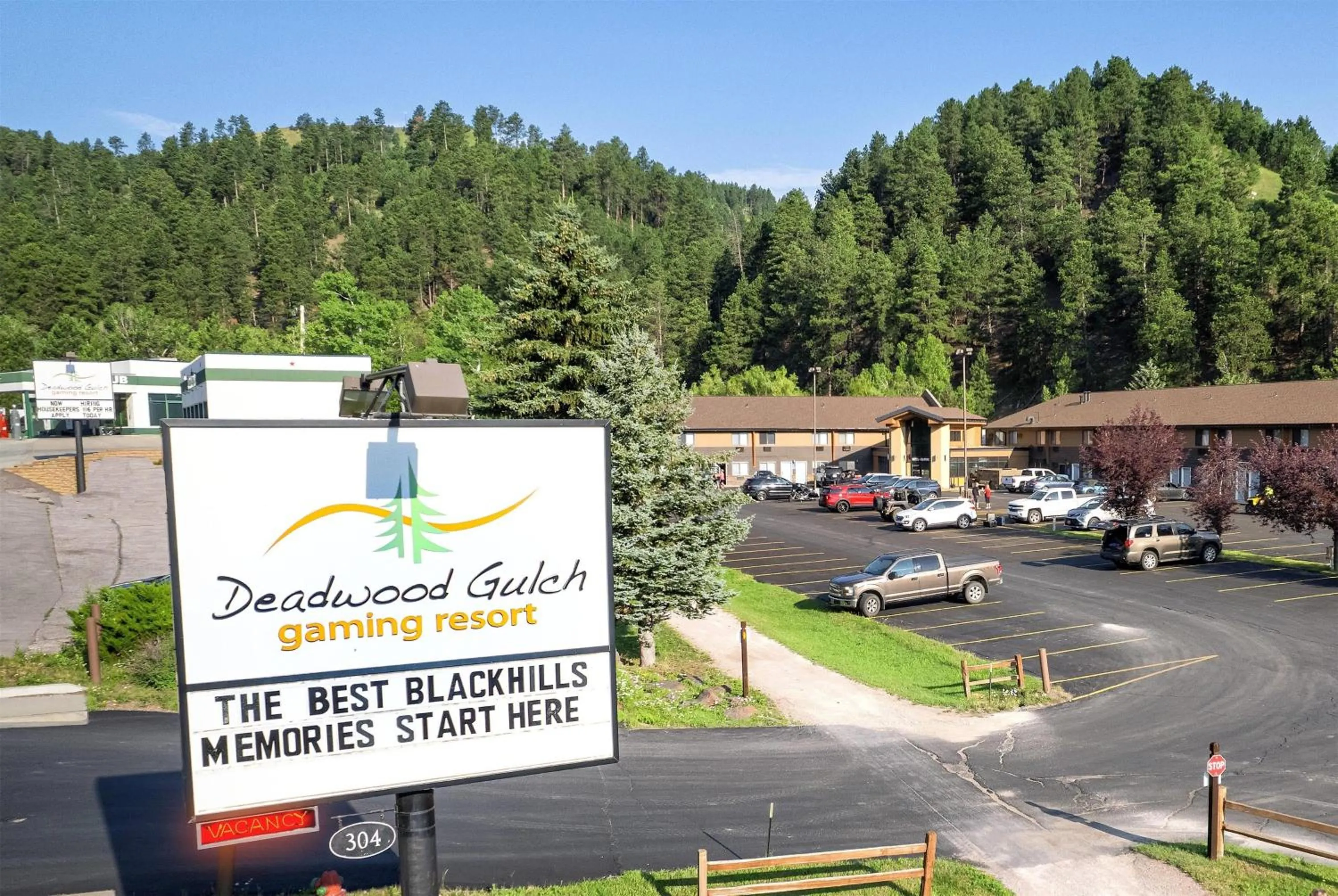 Property building in Deadwood Gulch Resort, Trademark Collection by Wyndham