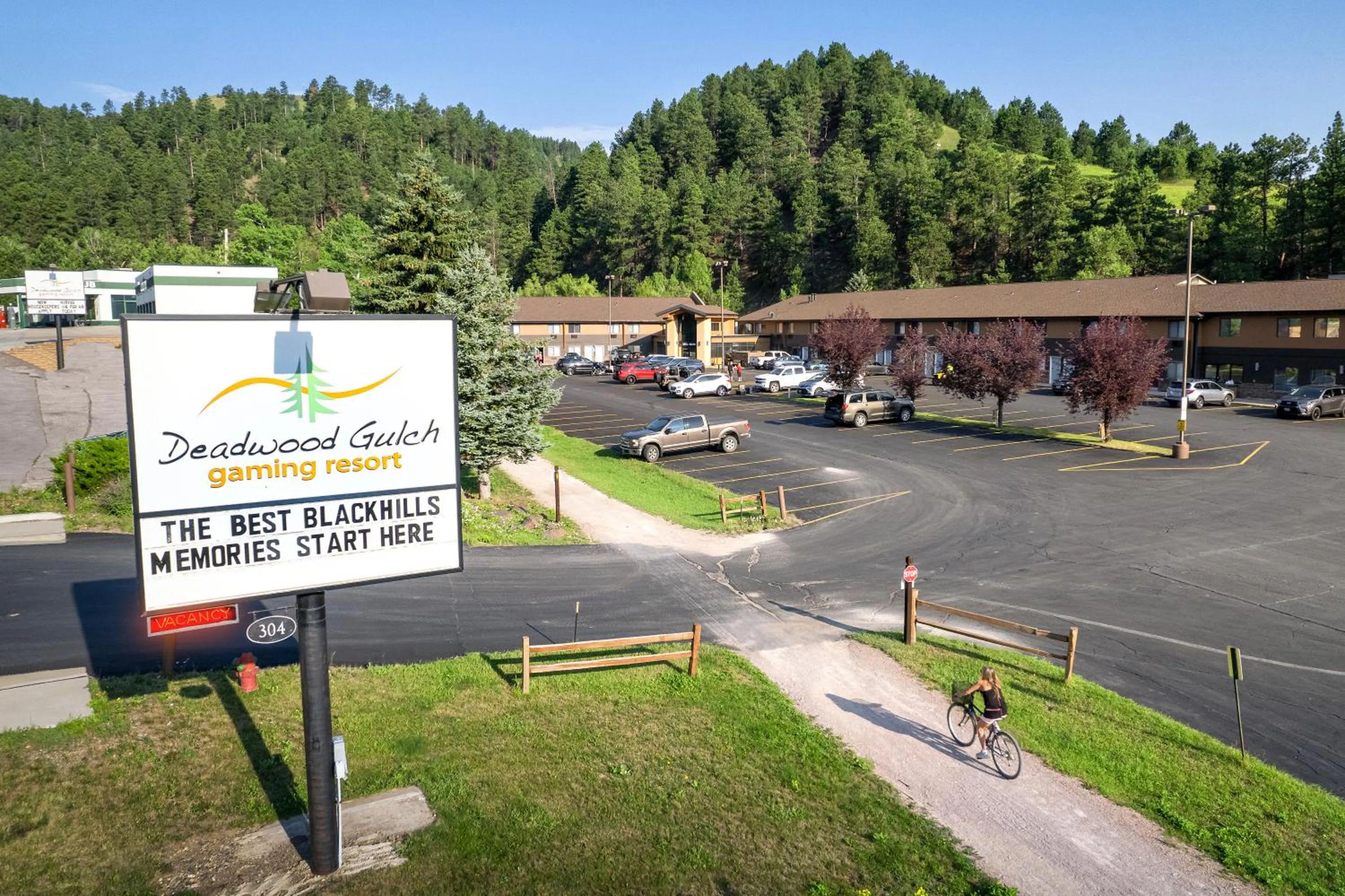 Property building in Deadwood Gulch Resort, Trademark Collection by Wyndham