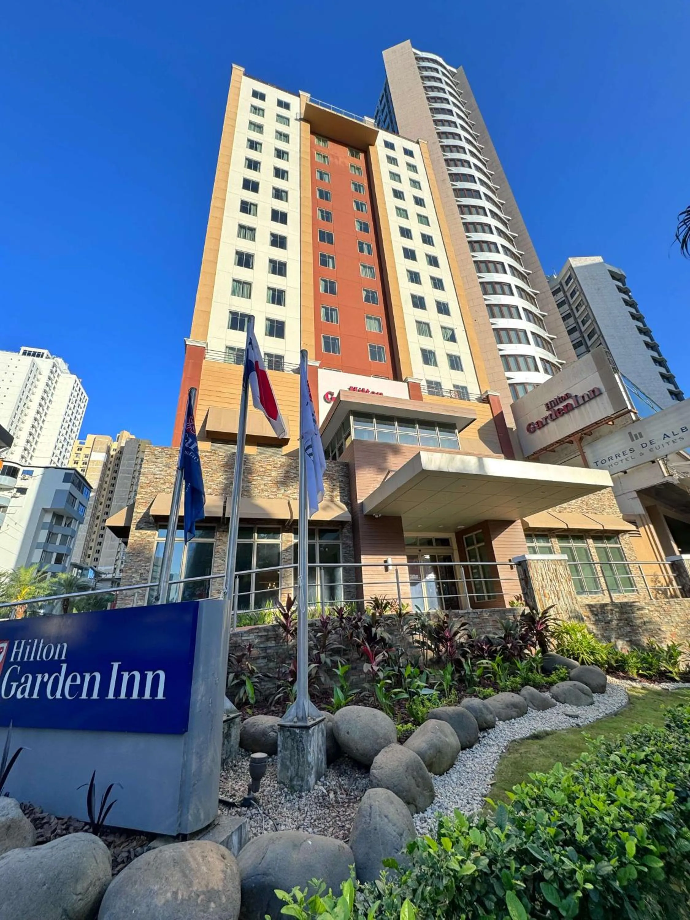 Property building in Hilton Garden Inn Panama City Downtown, Panama
