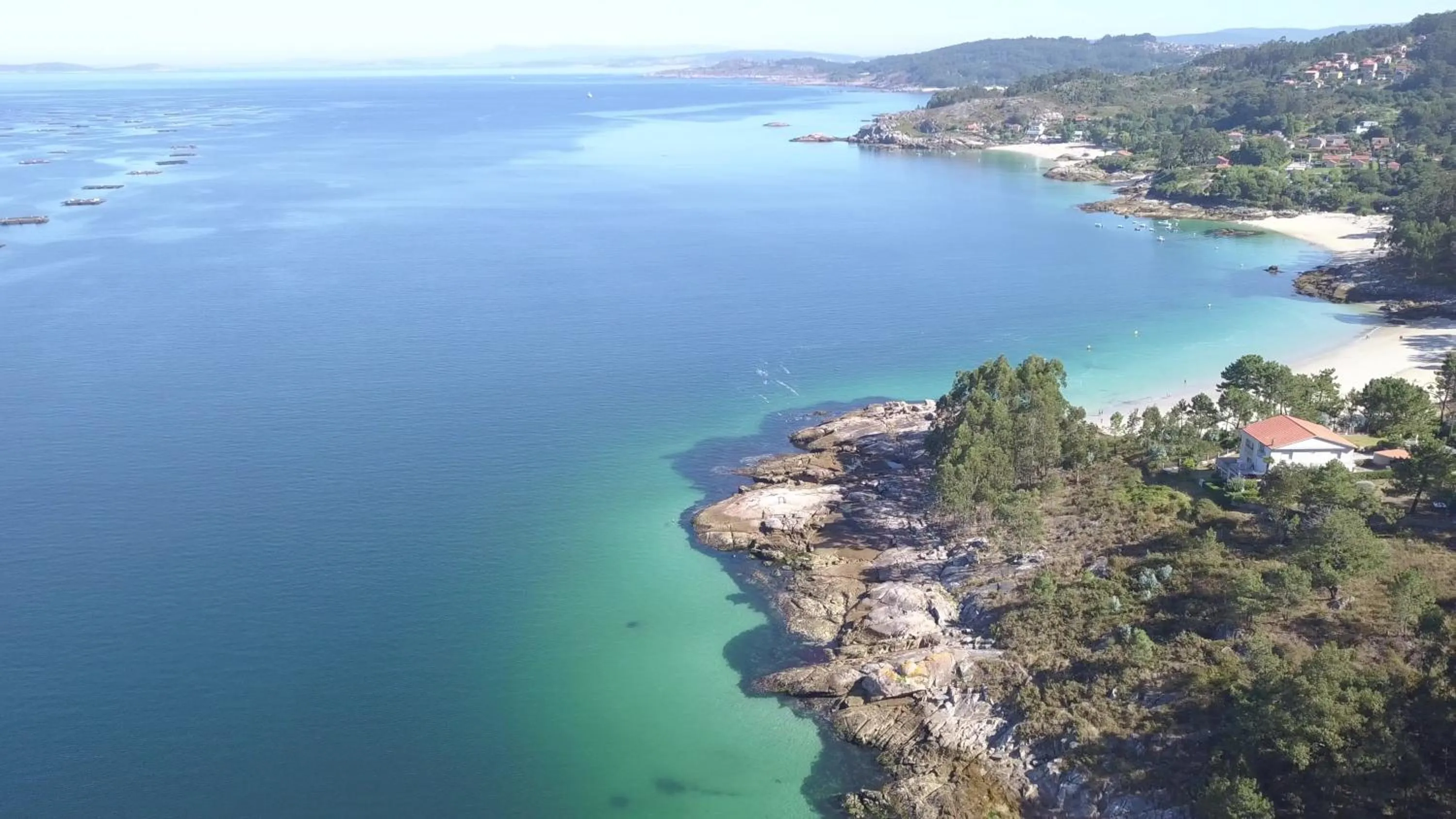 Beach in Apartamentos Ria de Aldan