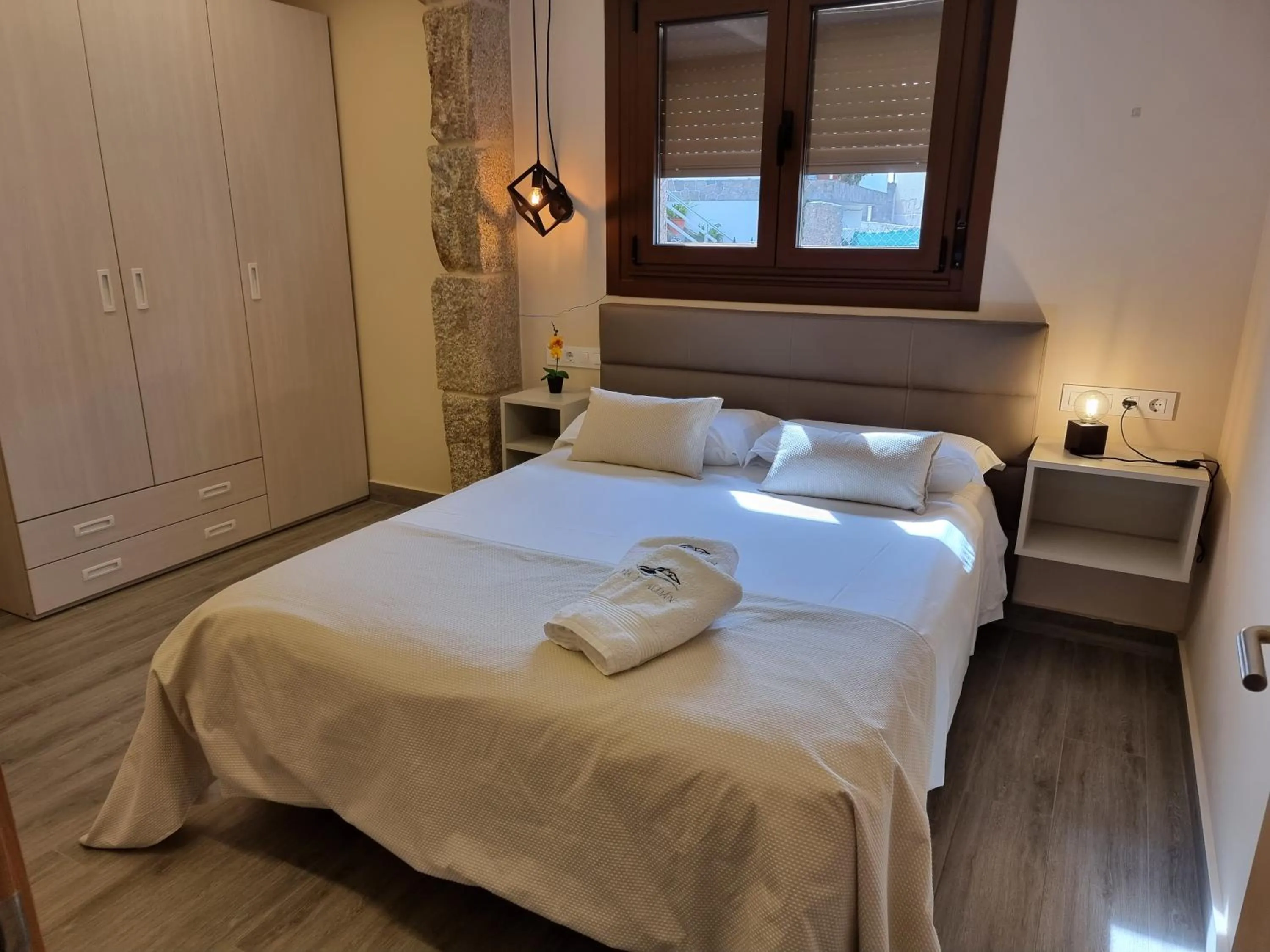 Bedroom in Apartamentos Ria de Aldan