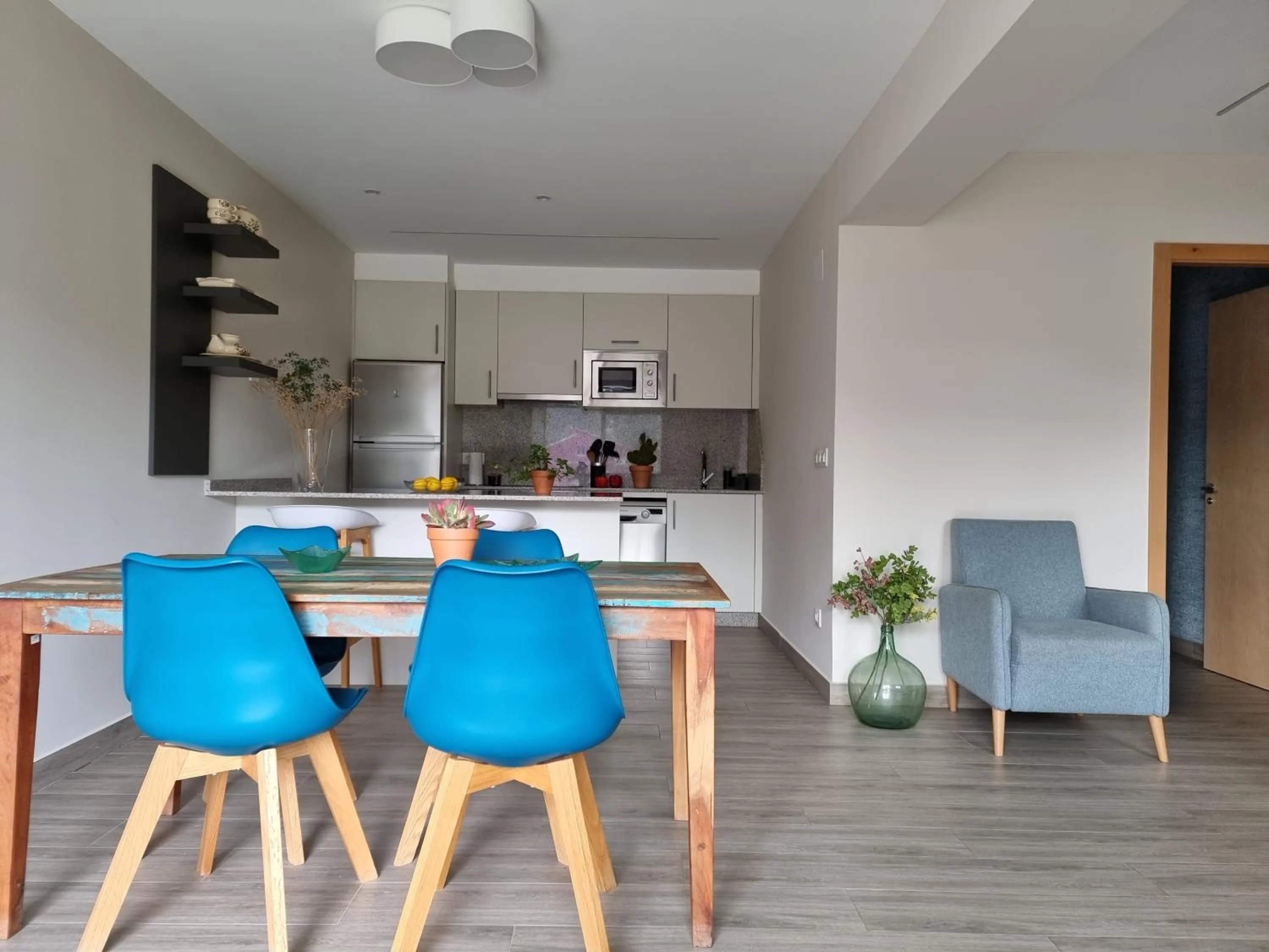 Living room in Apartamentos Ria de Aldan