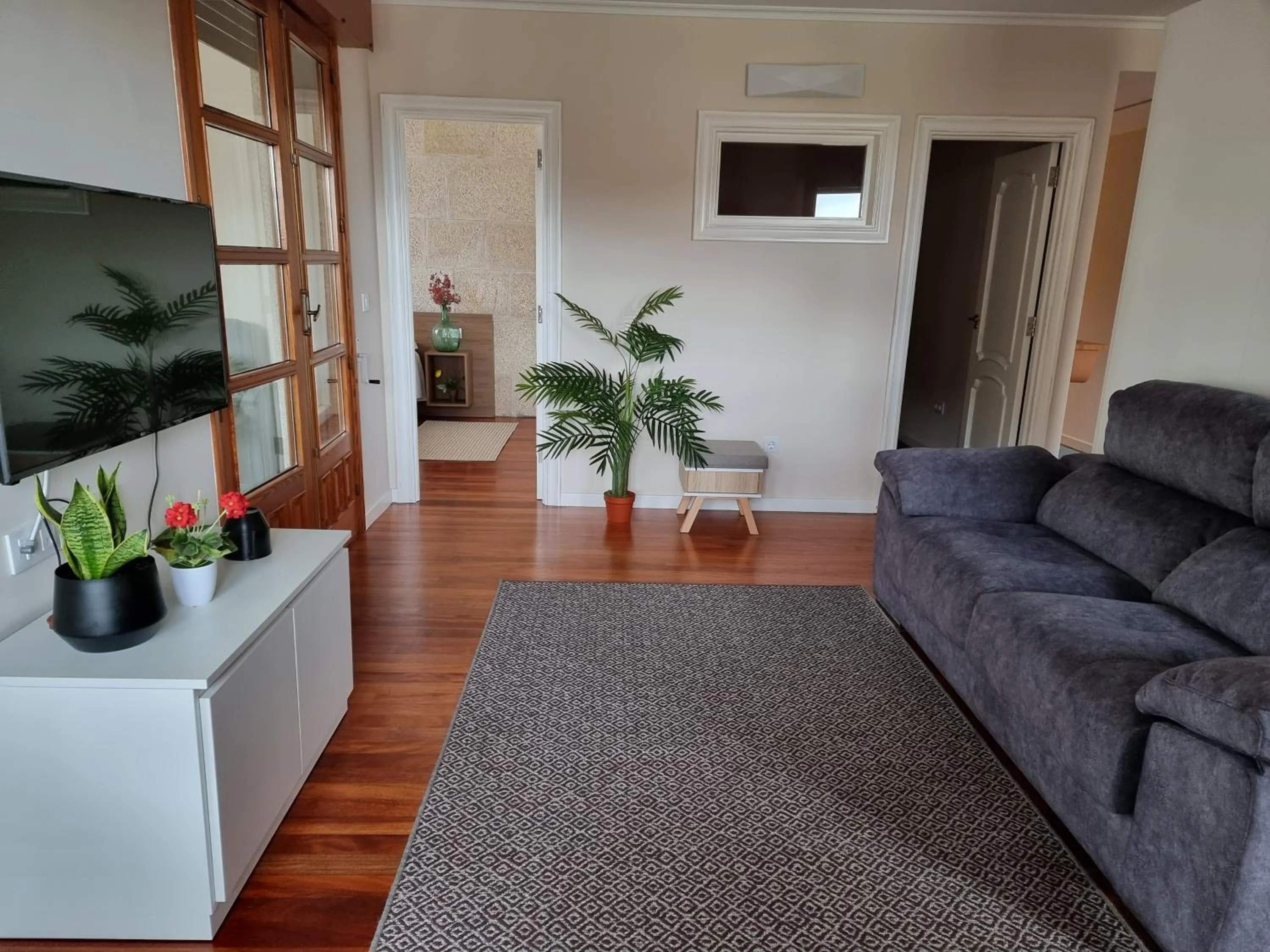 Living room in Apartamentos Ria de Aldan