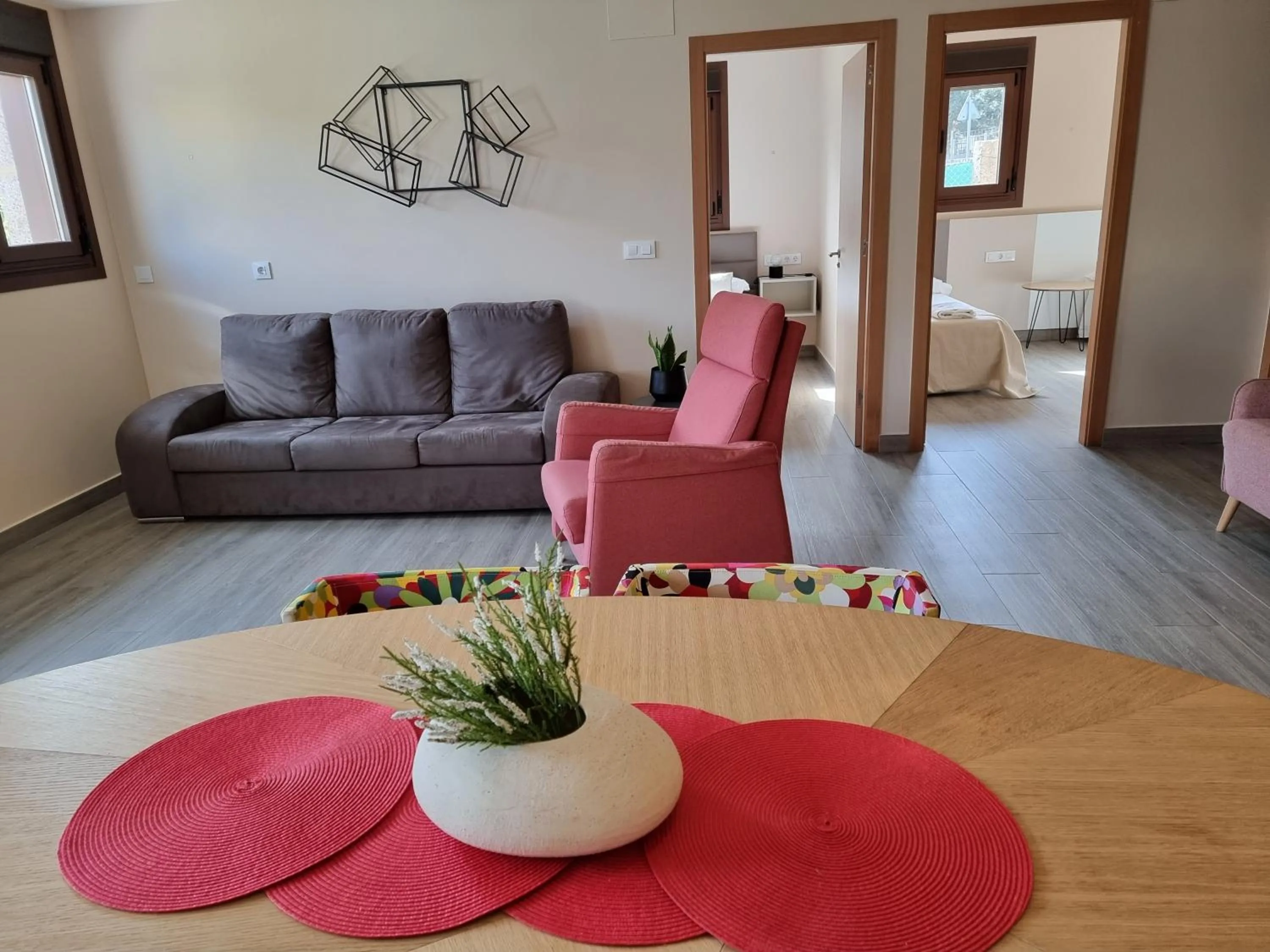 Living room in Apartamentos Ria de Aldan