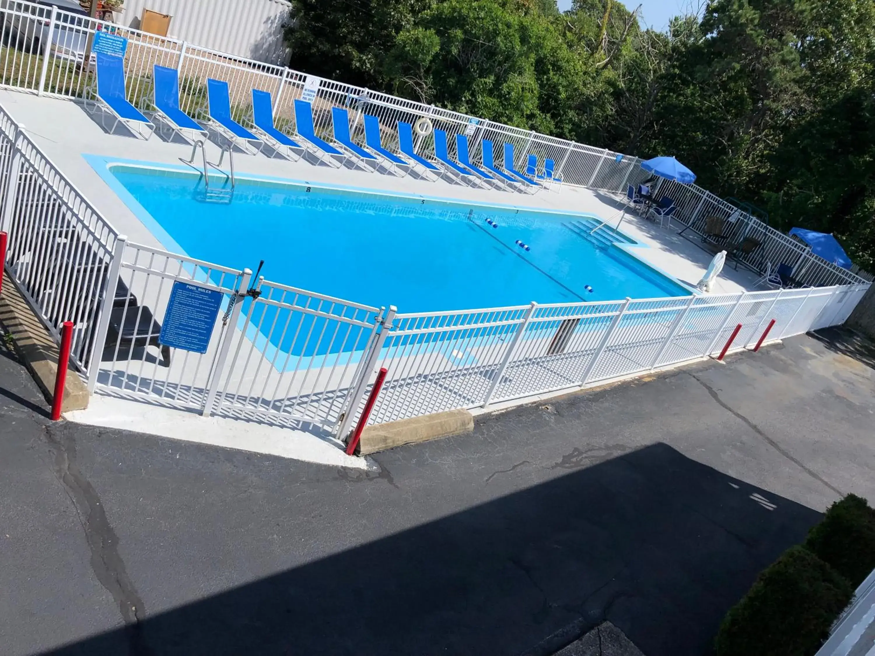 Pool view in Travelodge by Wyndham Cape Cod Area Pool view in Travelodge by Wyndham Cape Cod Area