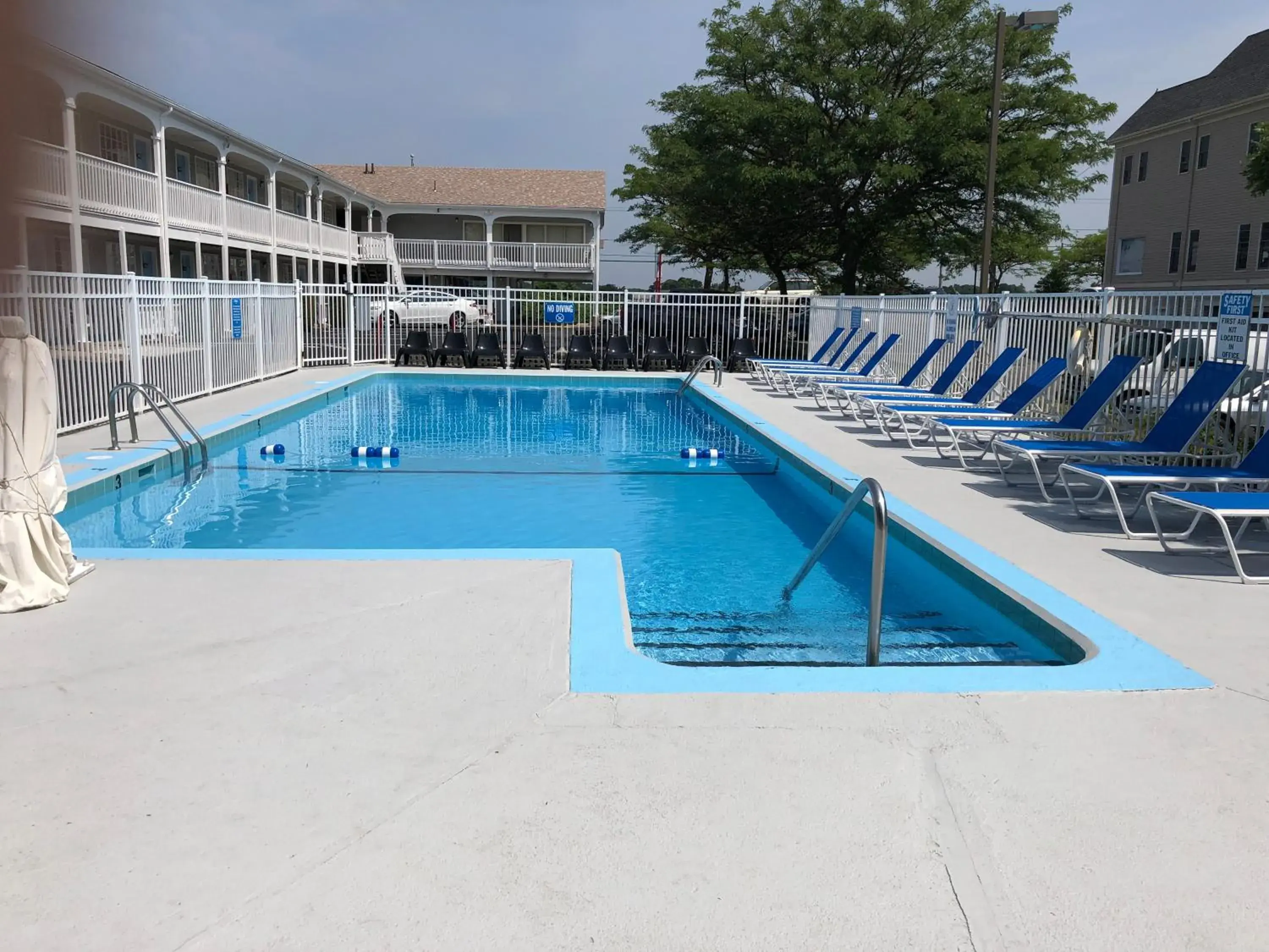 Pool view in Travelodge by Wyndham Cape Cod Area Pool view in Travelodge by Wyndham Cape Cod Area