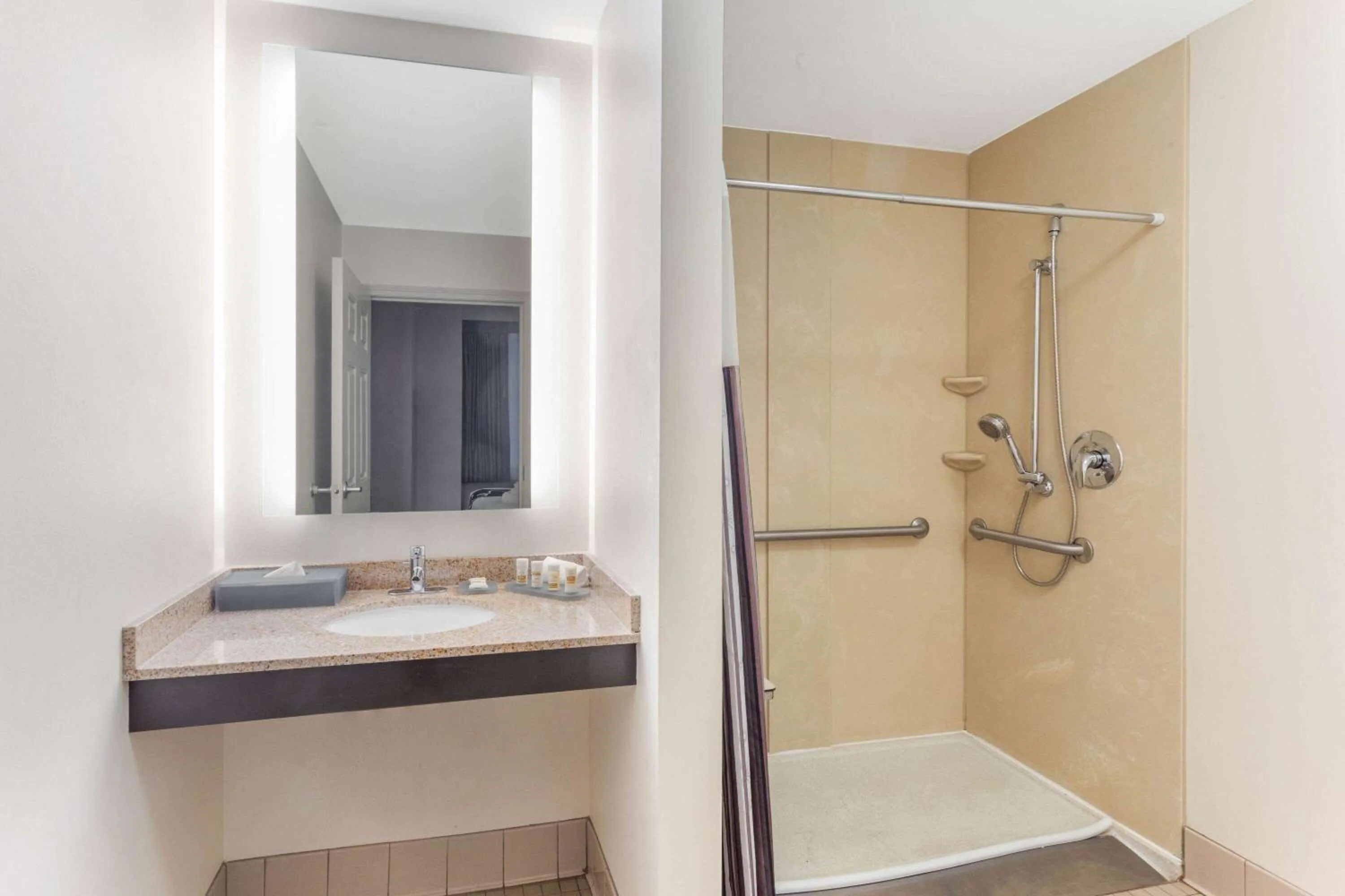 Shower in La Quinta by Wyndham Chicago Downtown