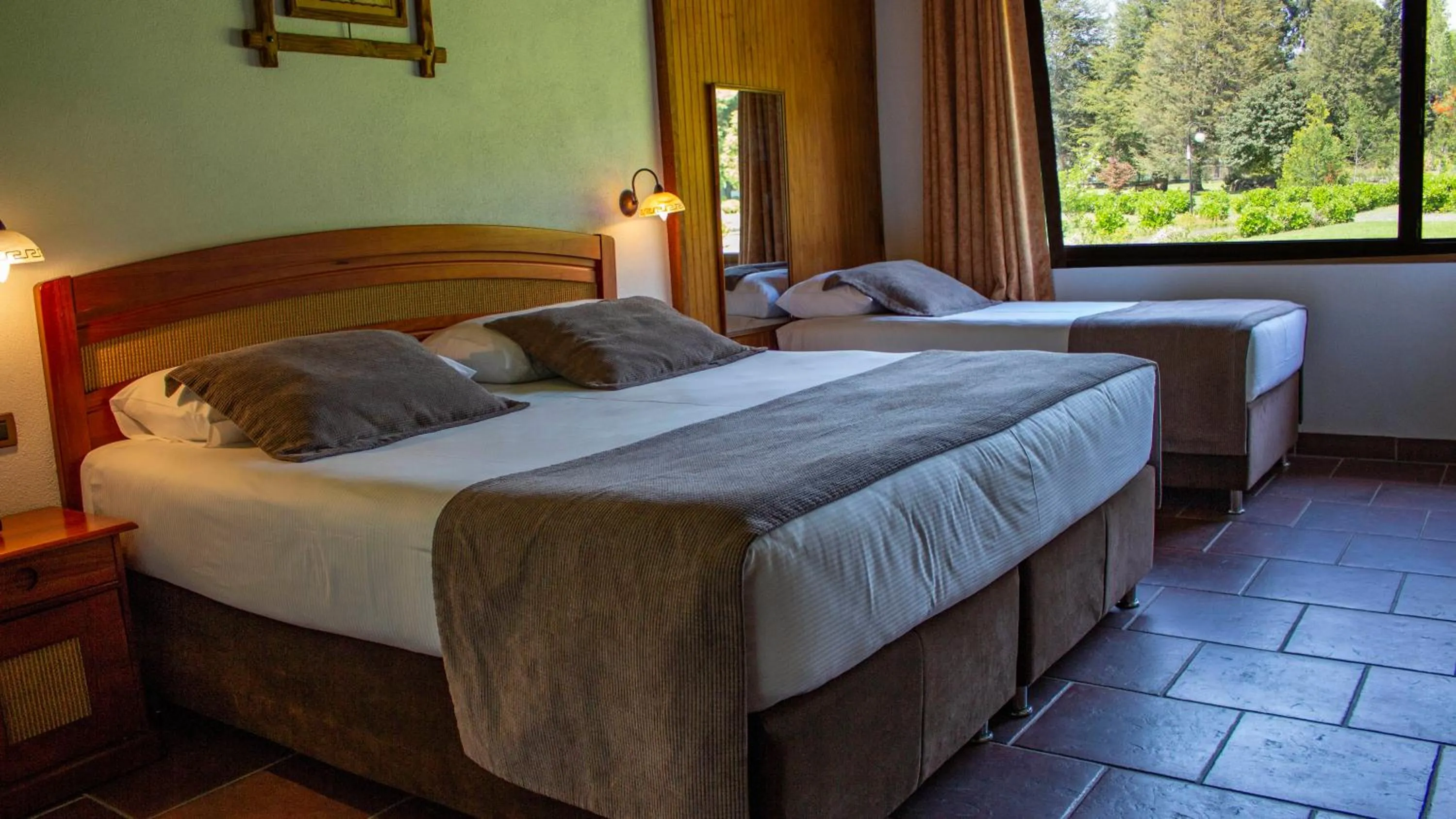 Bed in Hotel Pucon Green Park