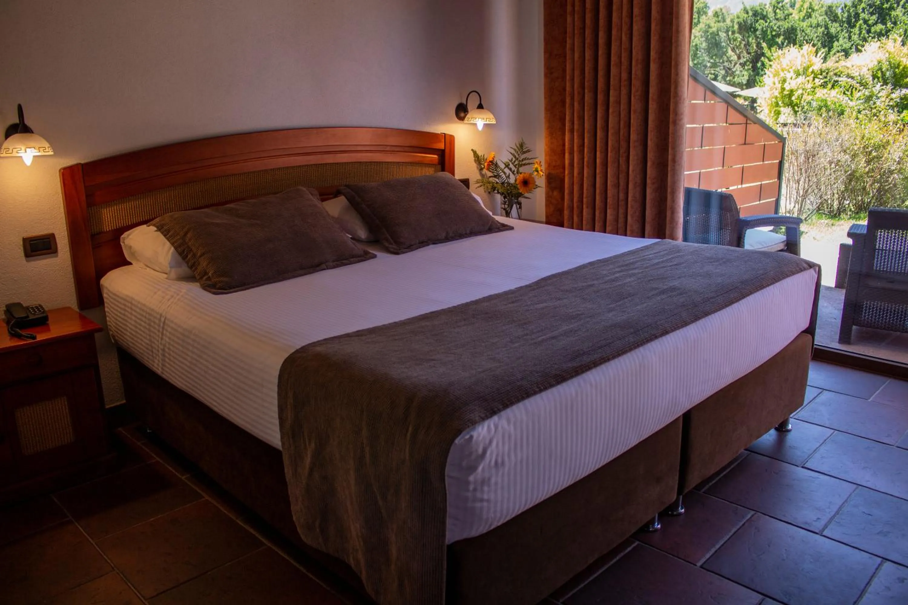 Bed in Hotel Pucon Green Park