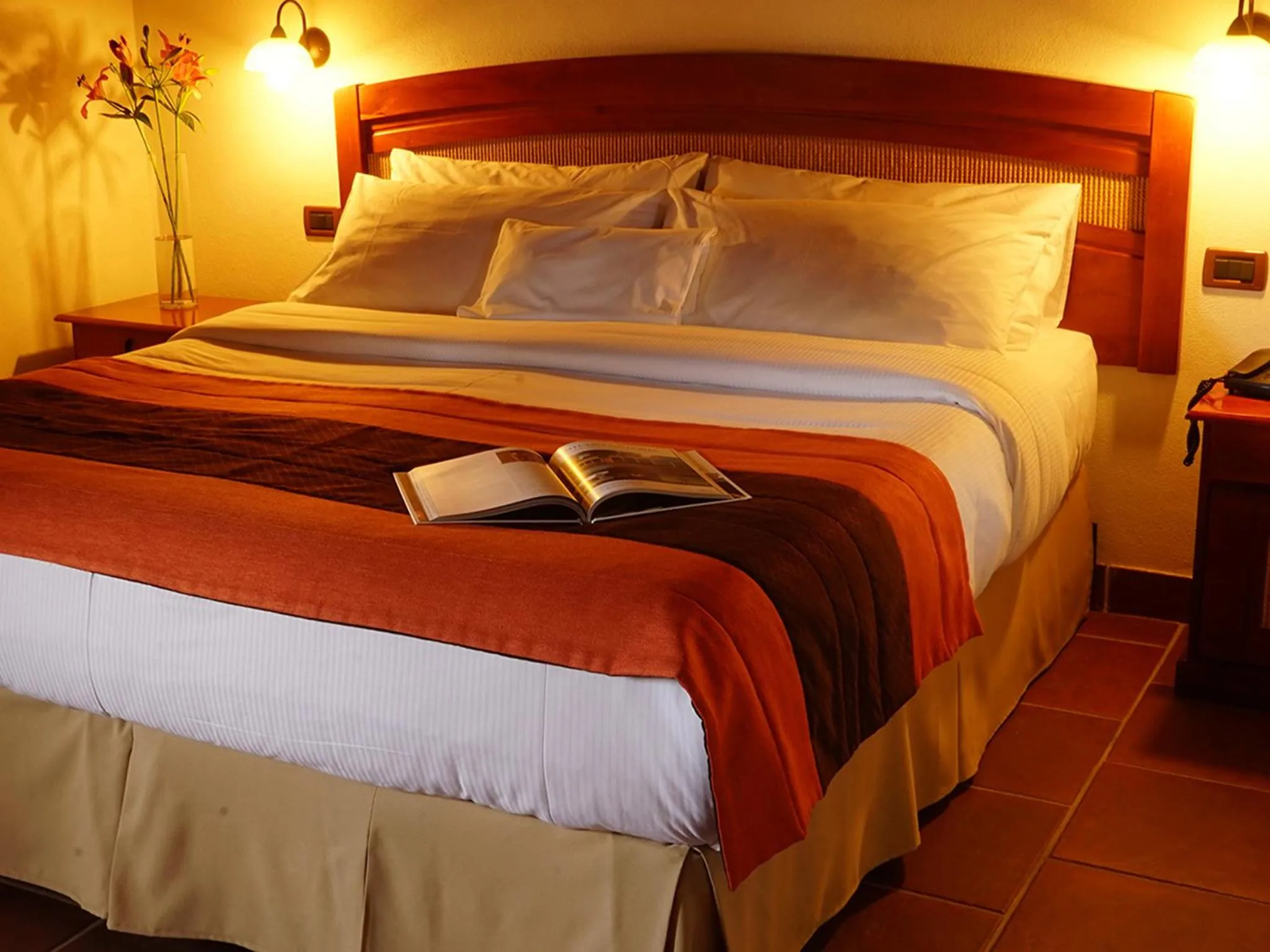 Bed in Hotel Pucon Green Park