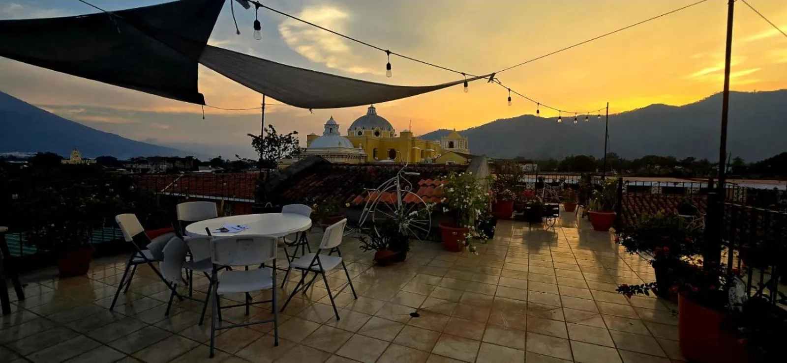 Balcony/Terrace in Hotel Real Antigua