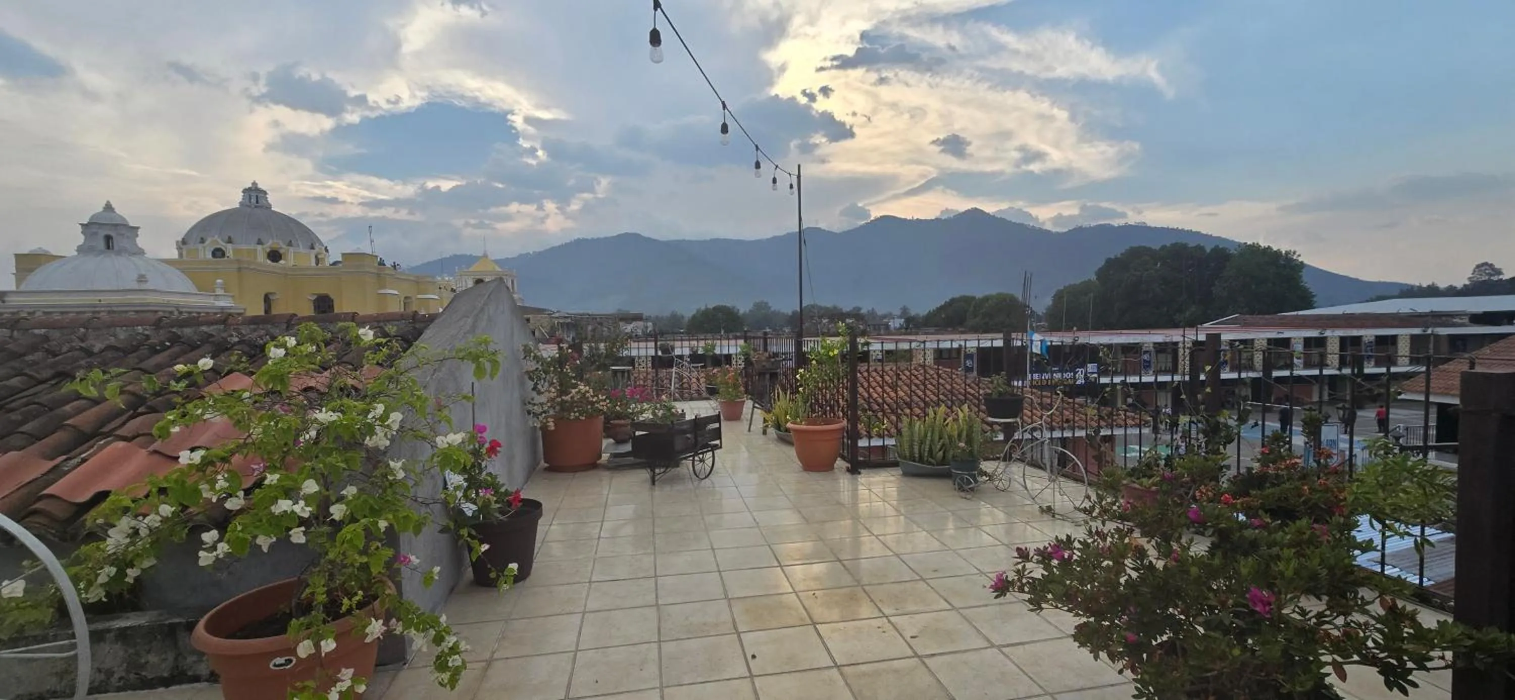 Balcony/Terrace in Hotel Real Antigua