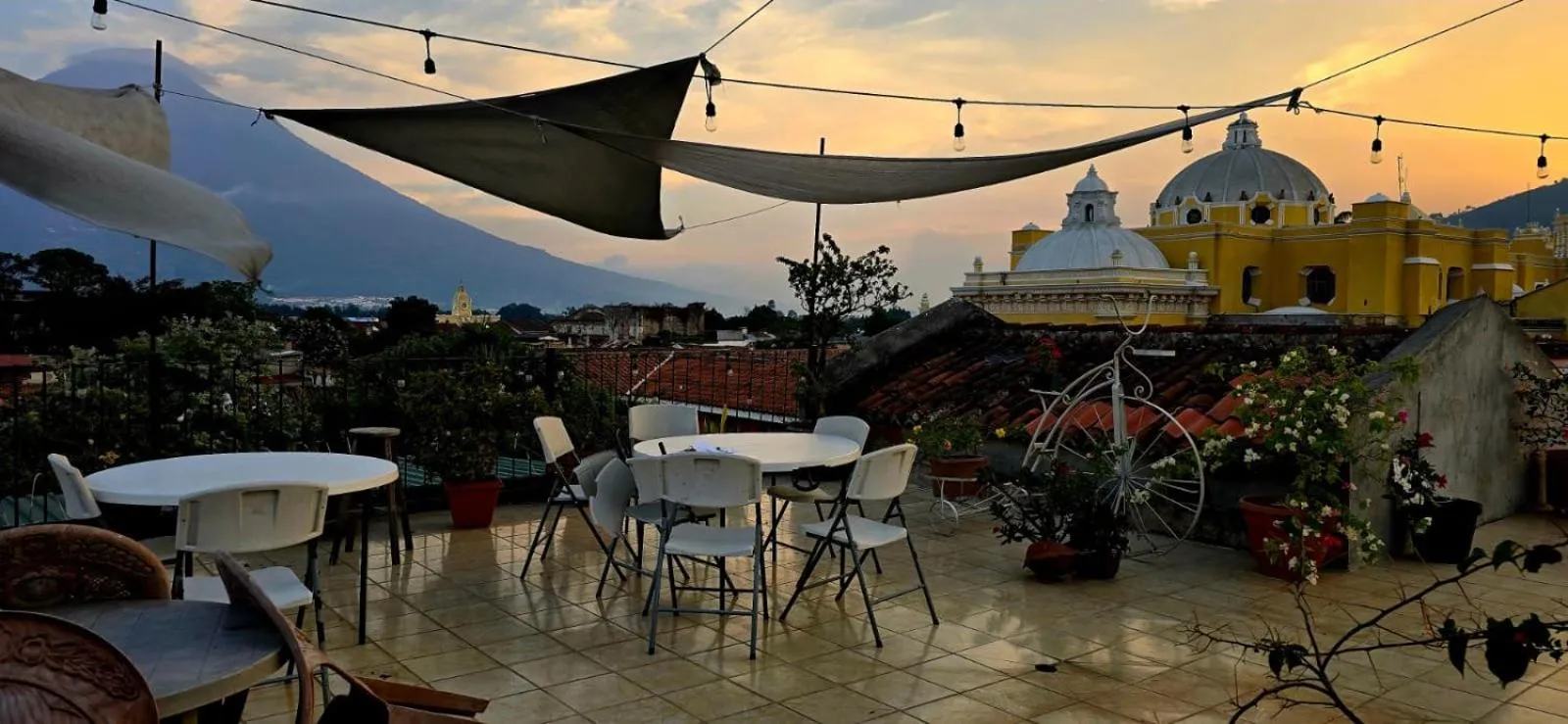 Balcony/Terrace in Hotel Real Antigua