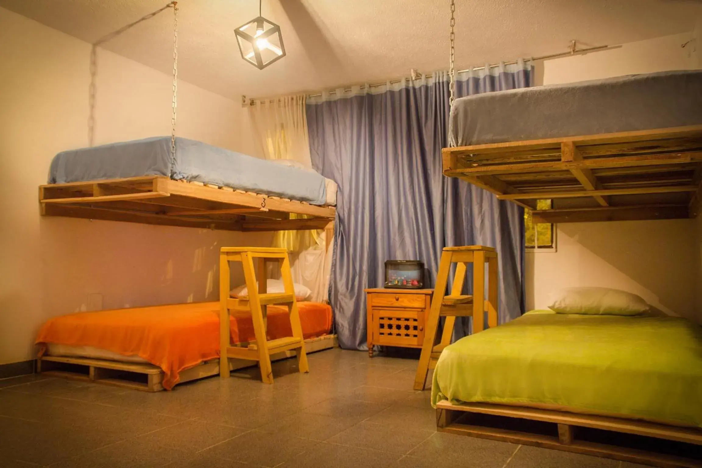 Bed in 6-Bed Dormitory Room in Bababuy Hostel Bed in 6-Bed Dormitory Room in Bababuy Hostel