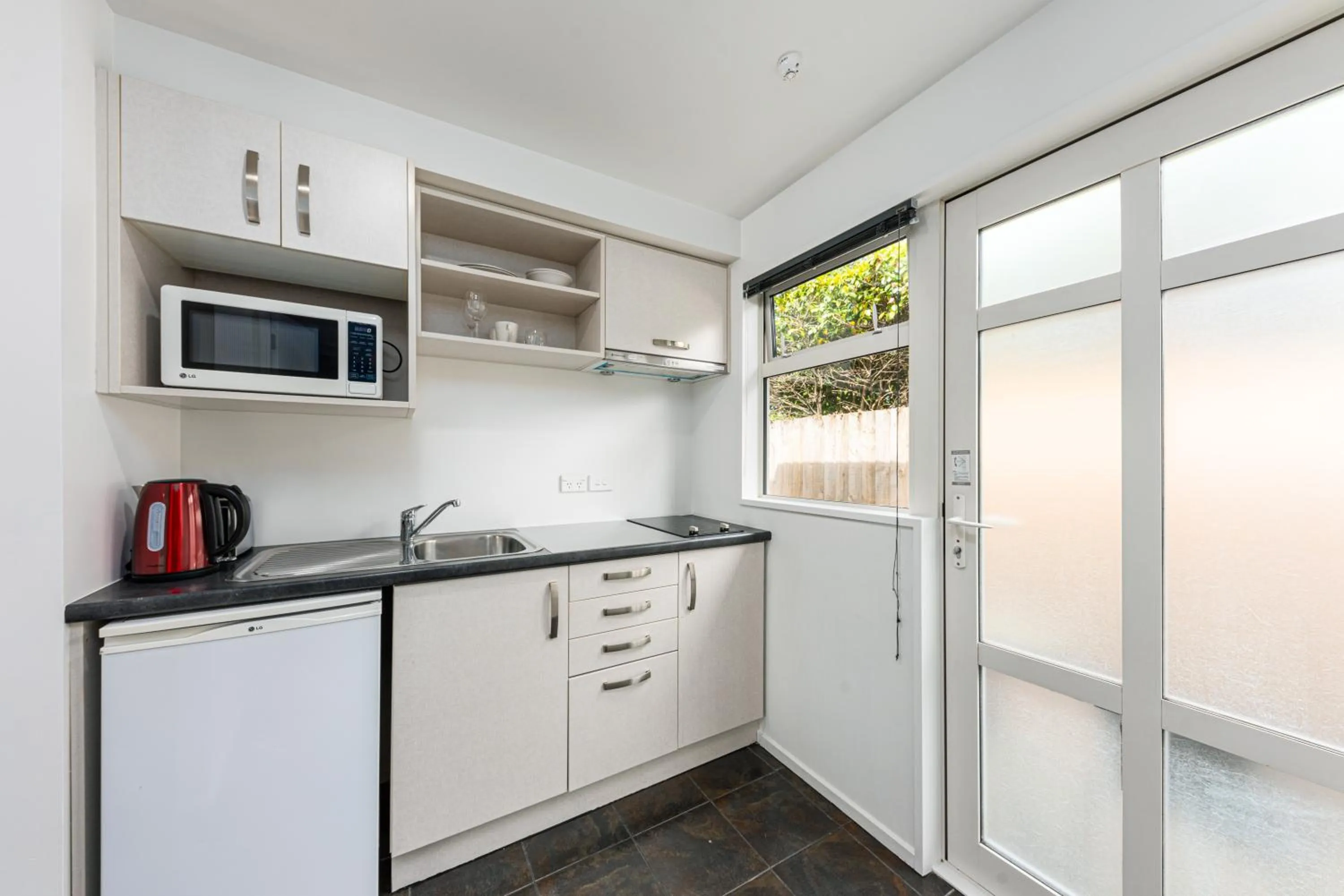 Kitchen or kitchenette in 315 Motel Riccarton