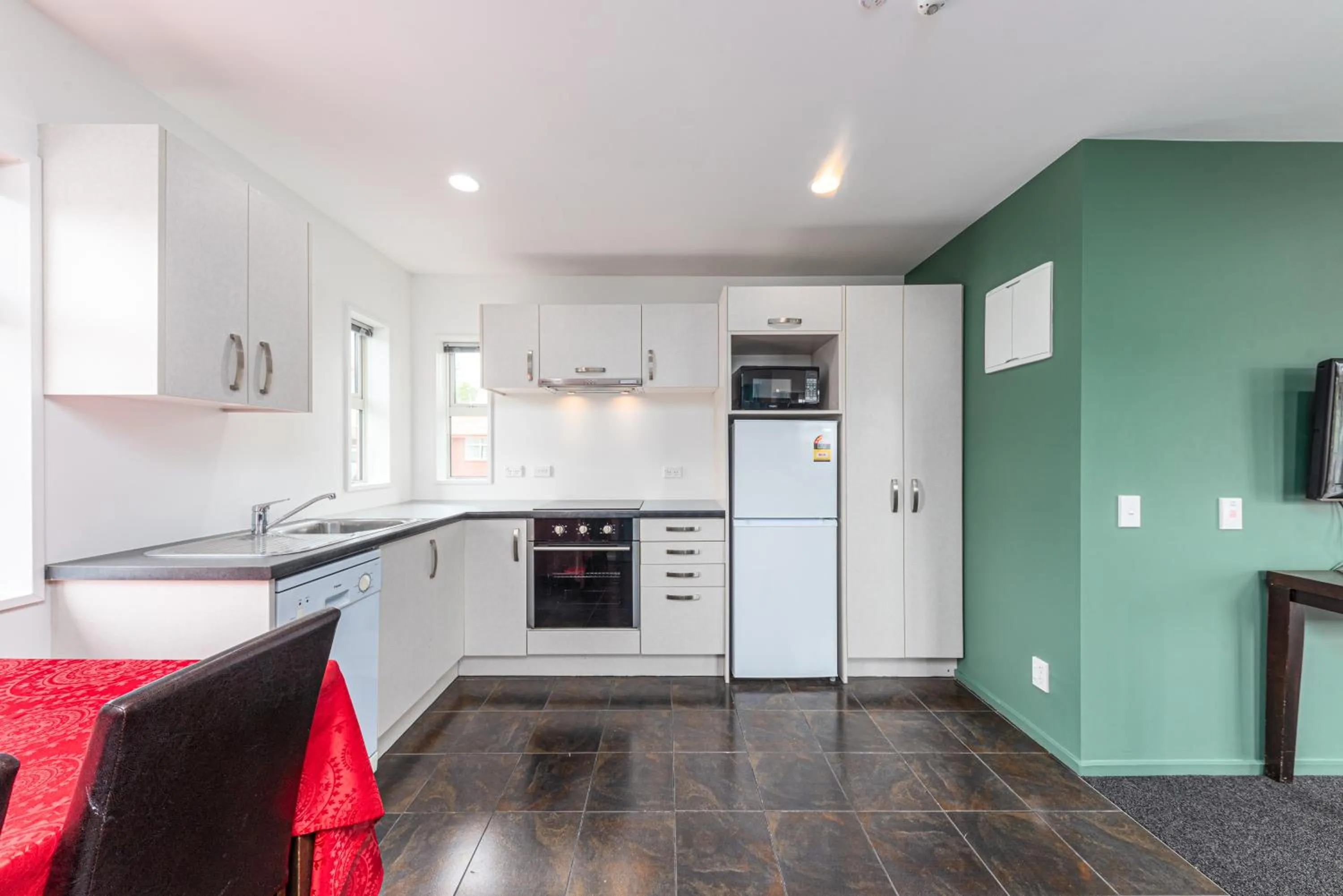 Kitchen or kitchenette in 315 Motel Riccarton