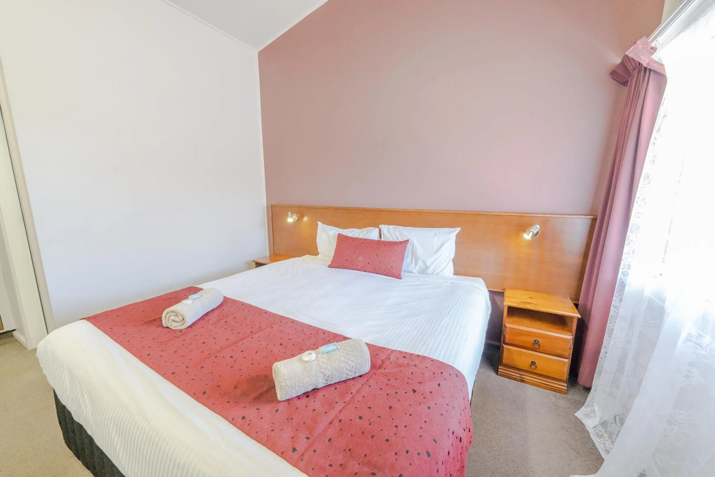 Bed in Halfway Motel