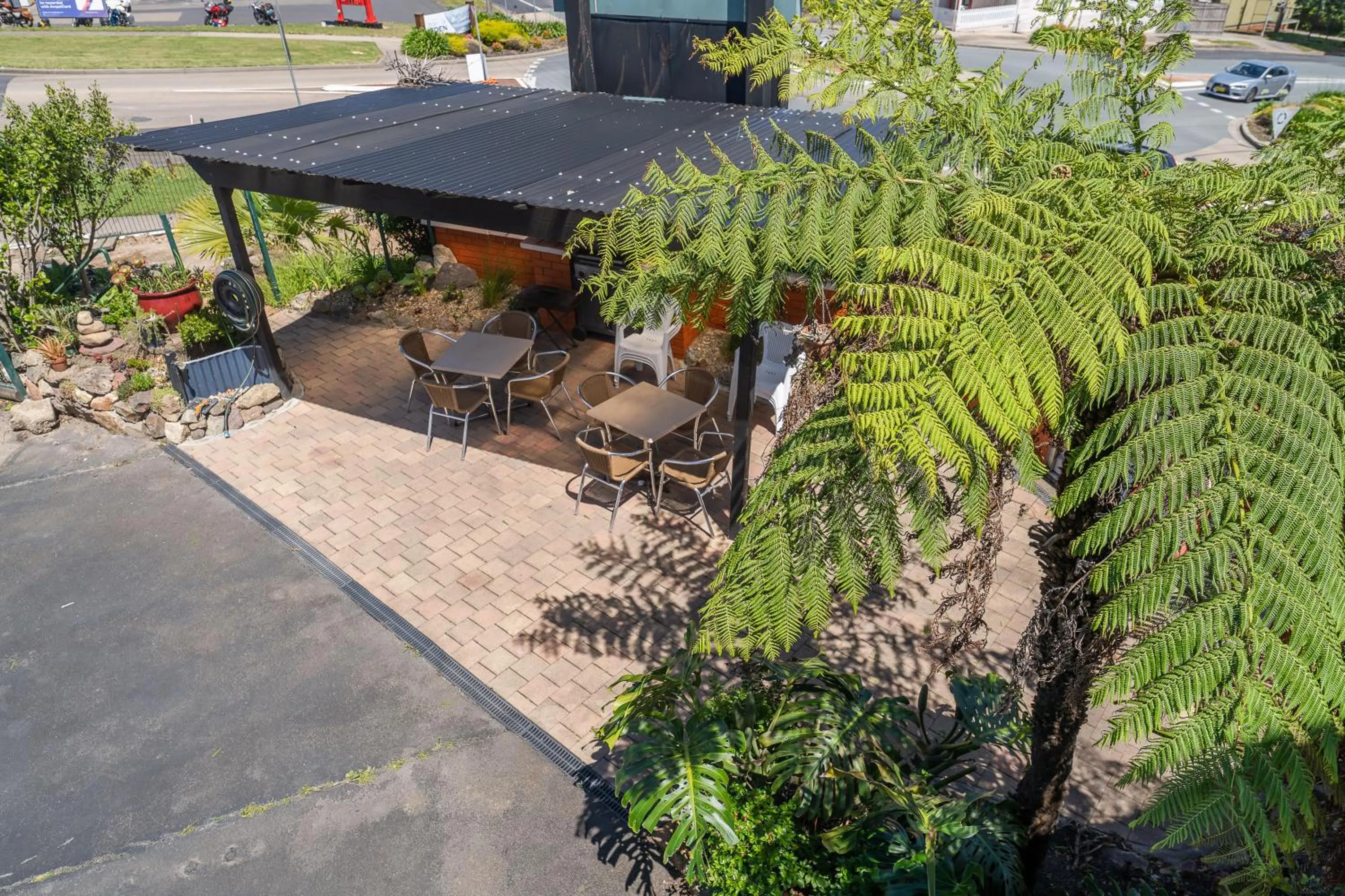 BBQ facilities in Halfway Motel