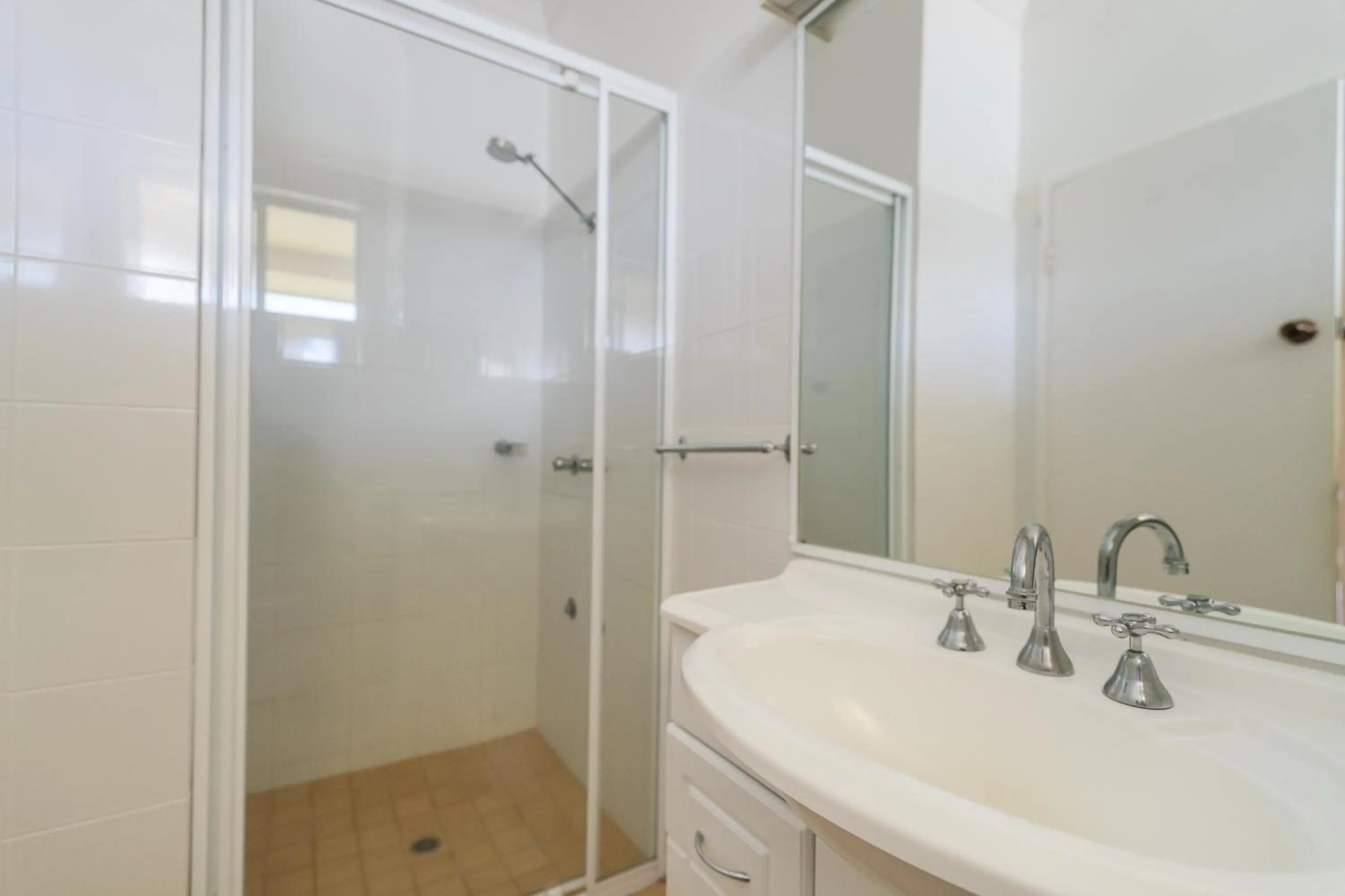 Bathroom in Halfway Motel