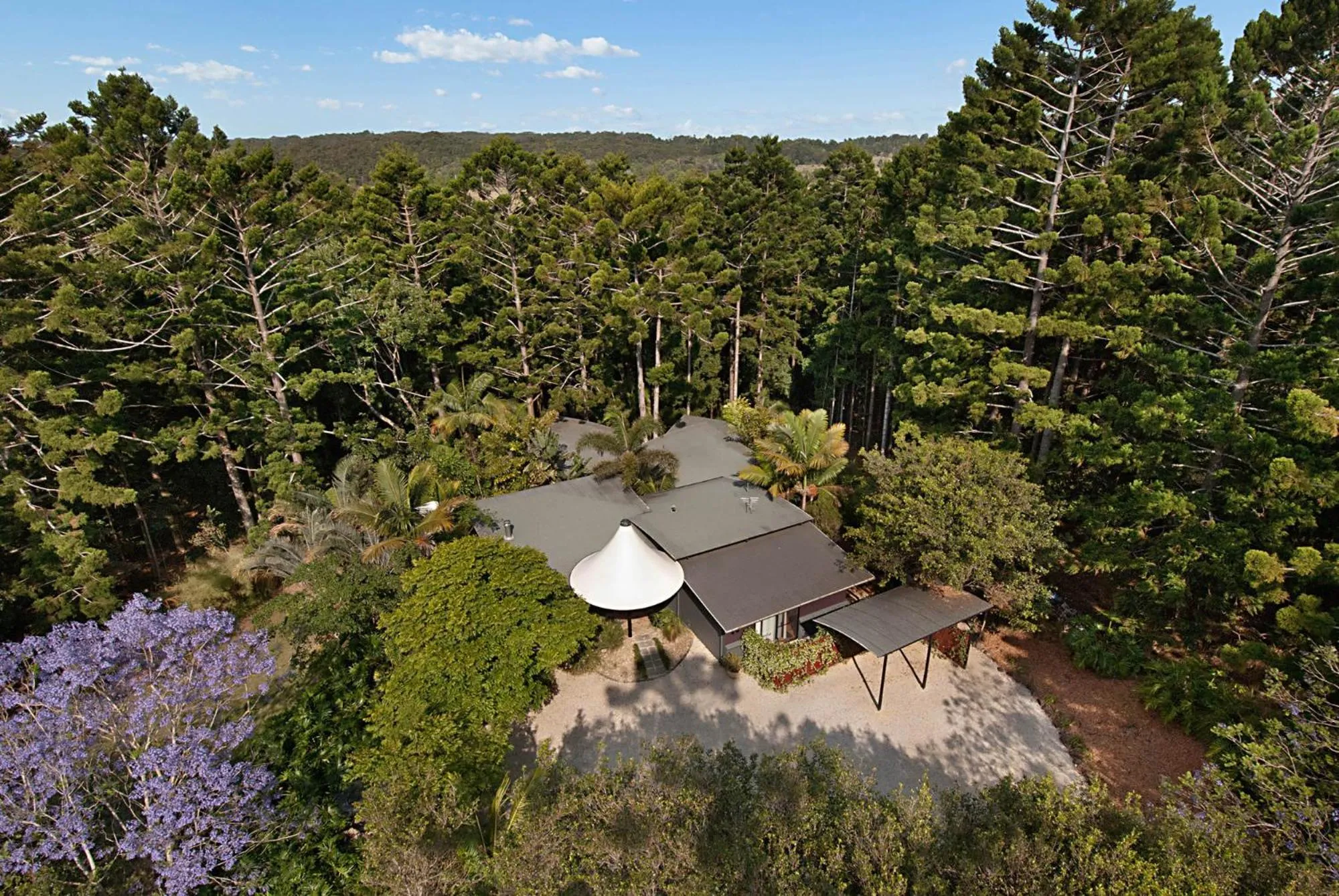 Bird's eye view in Azabu Retreat