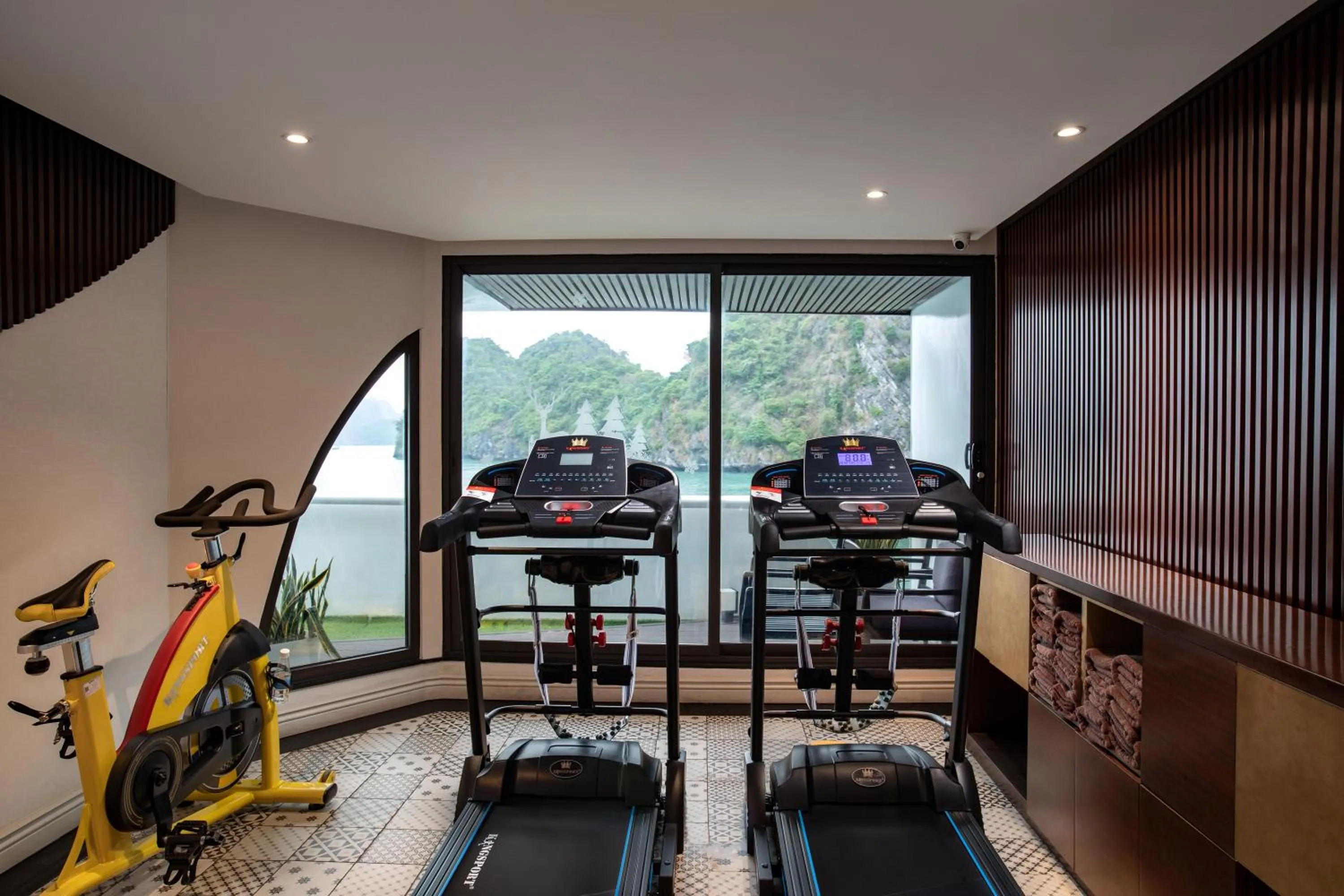 Fitness centre/facilities in Stellar of the Seas Cruise