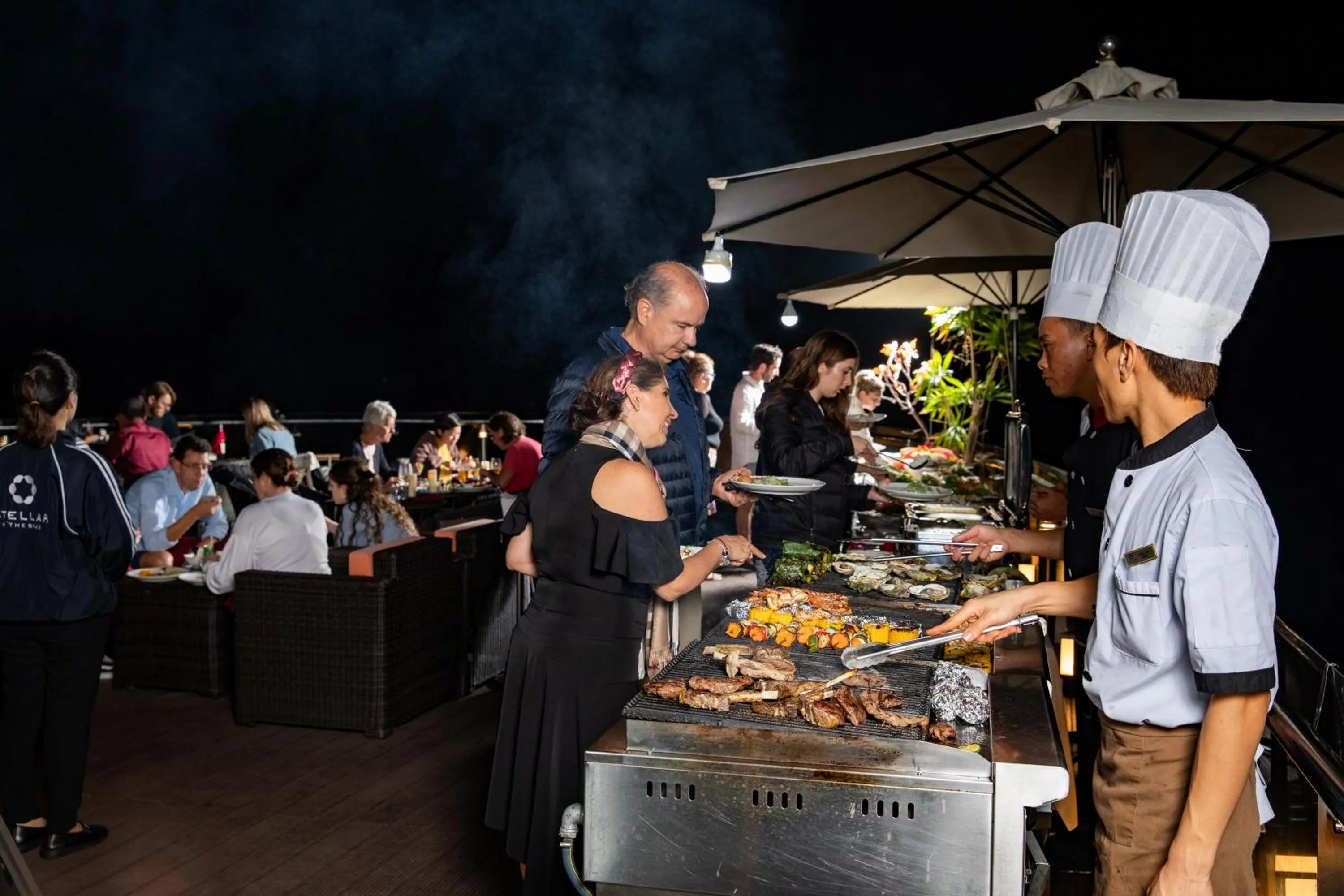 Staff in Stellar of the Seas Cruise