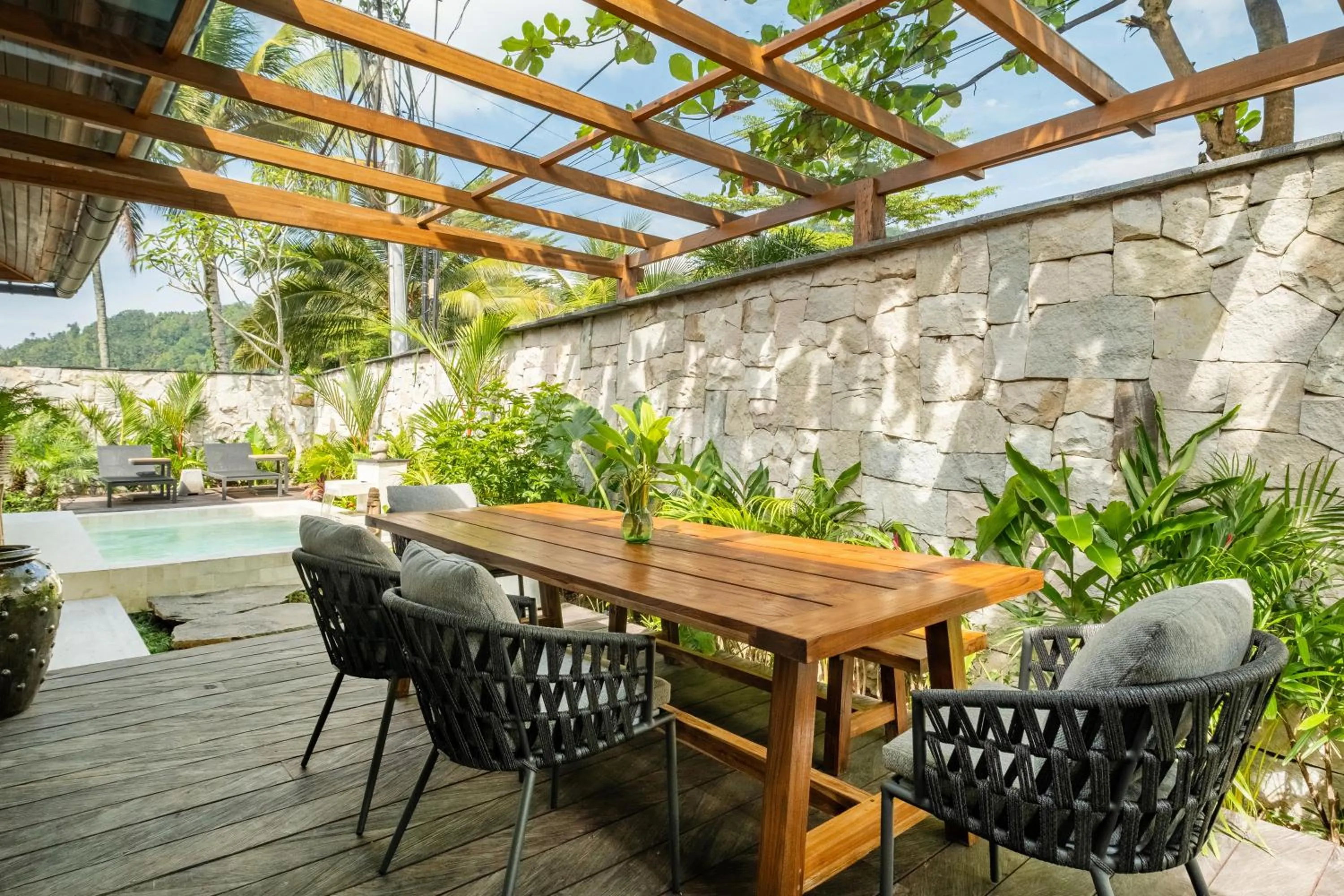 Patio in Samanvaya - Adults Only