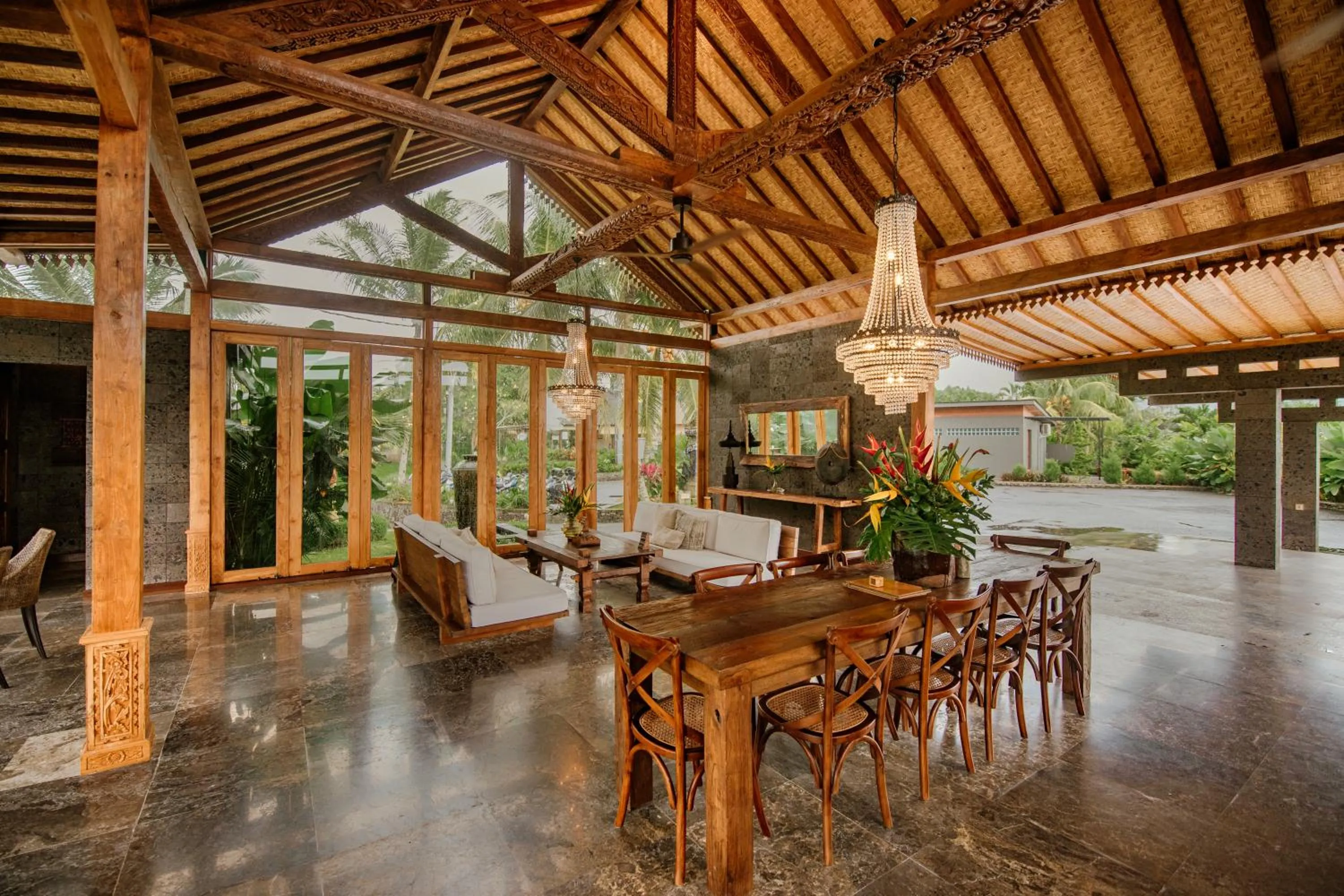 Lobby or reception in Samanvaya - Adults Only