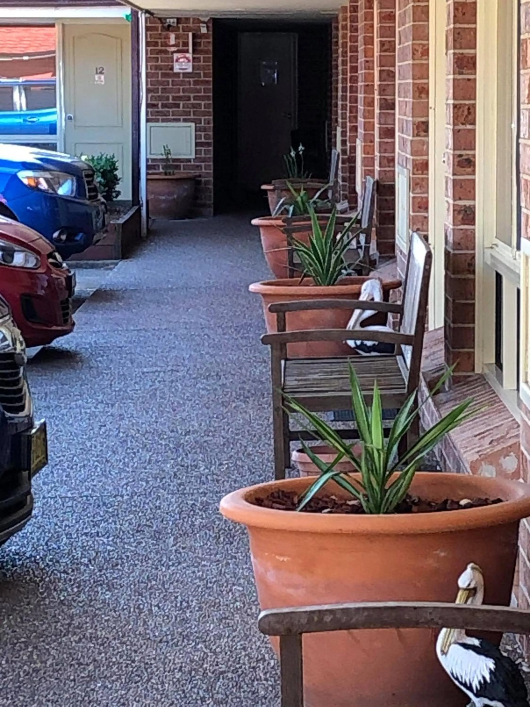 Patio in Lake Macquarie Motor Inn