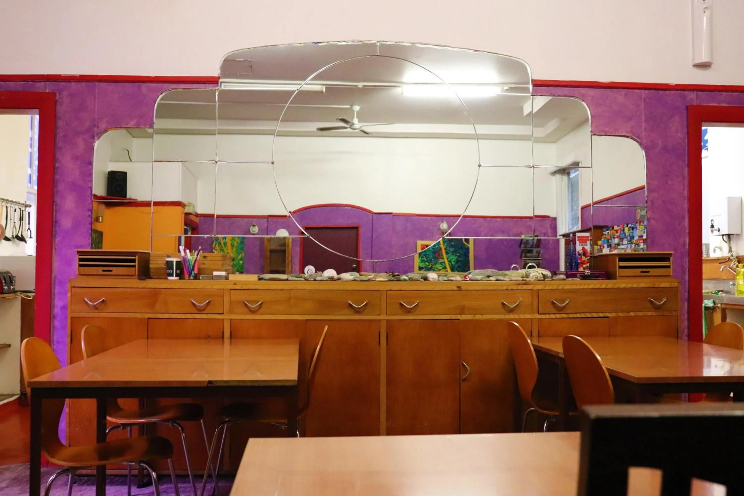 Dining area in The Duke Hostel