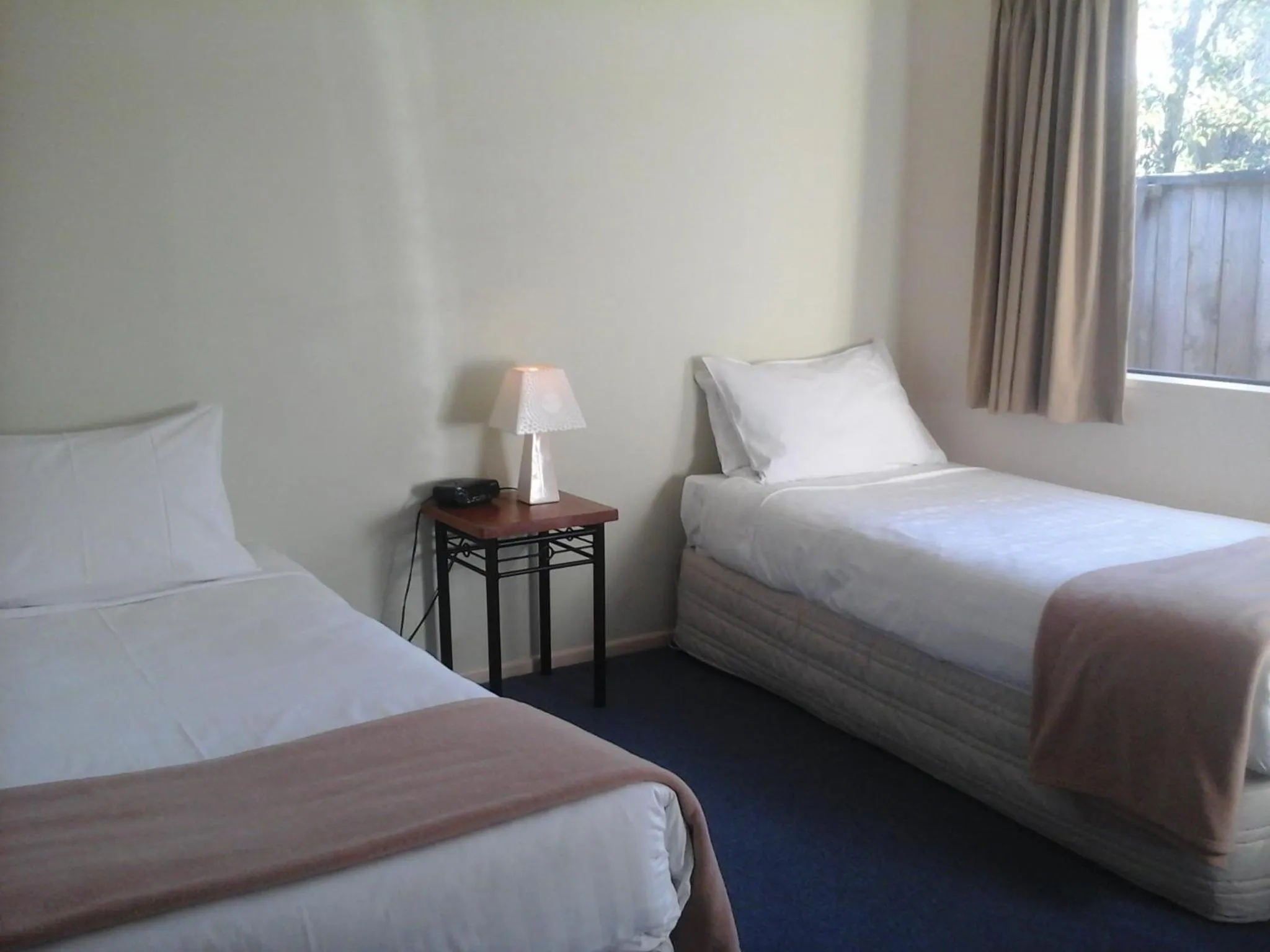 Bed in South Park Motel