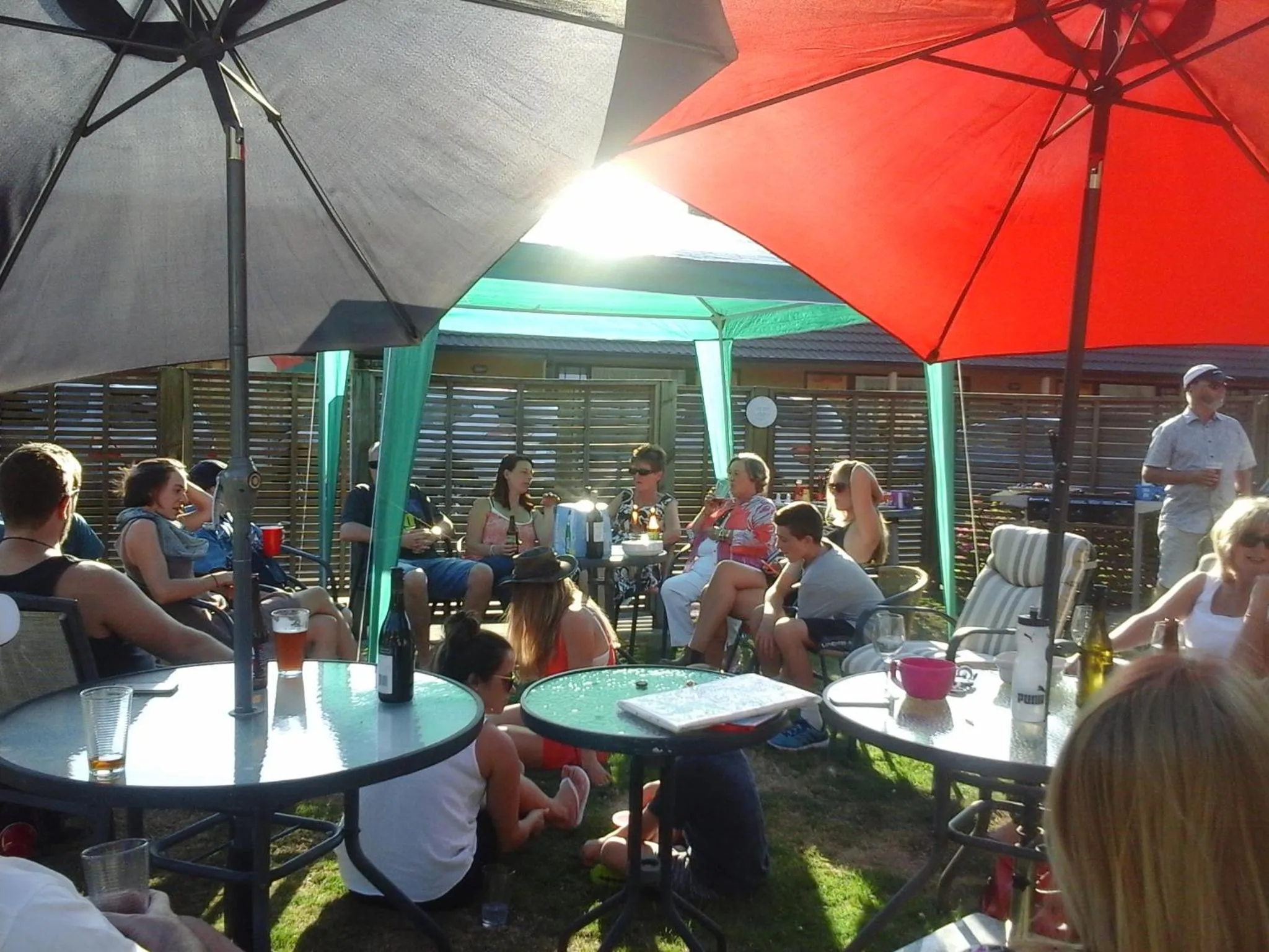 Garden in South Park Motel