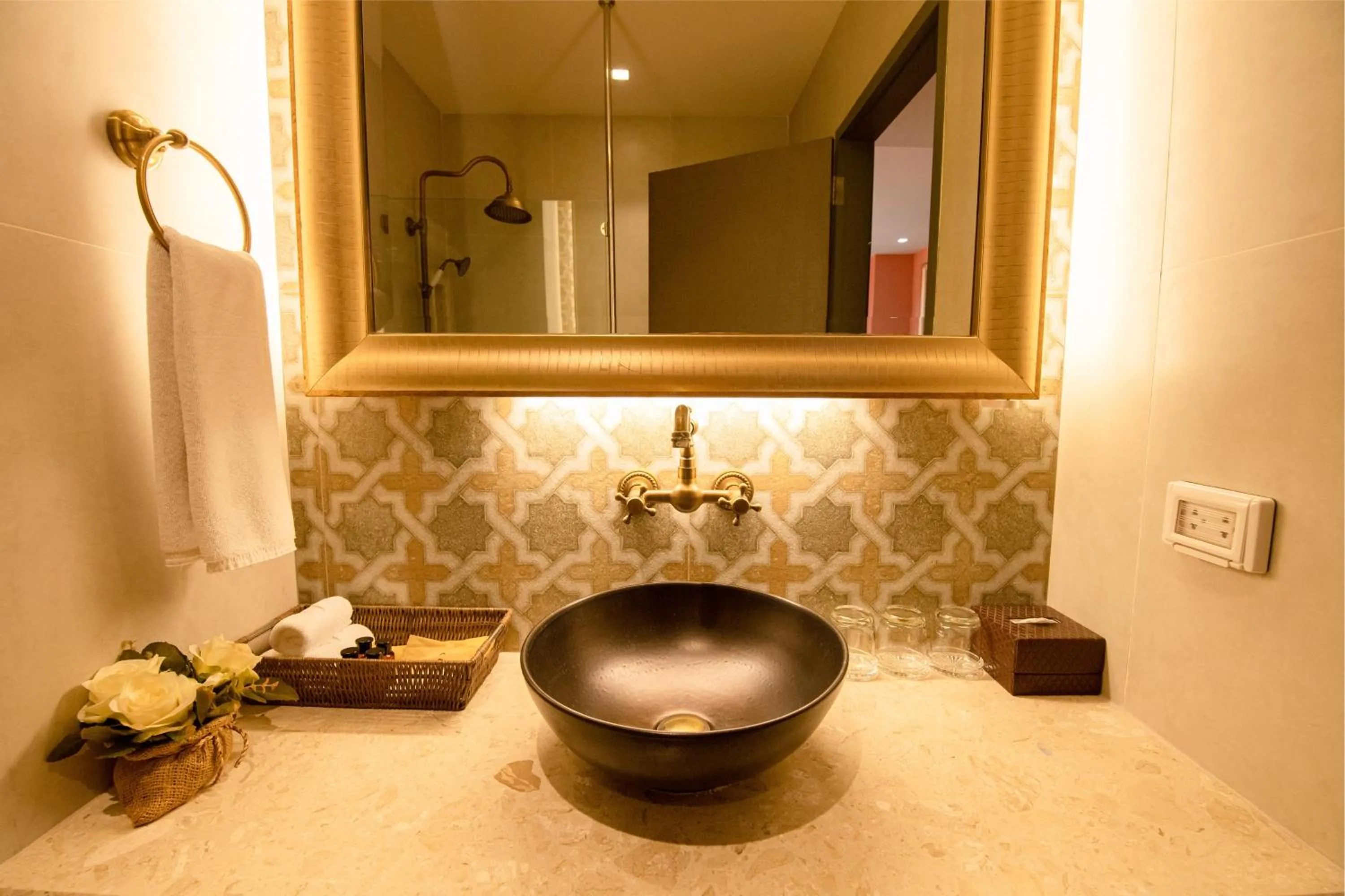 Bathroom in Amman Unique Hotel