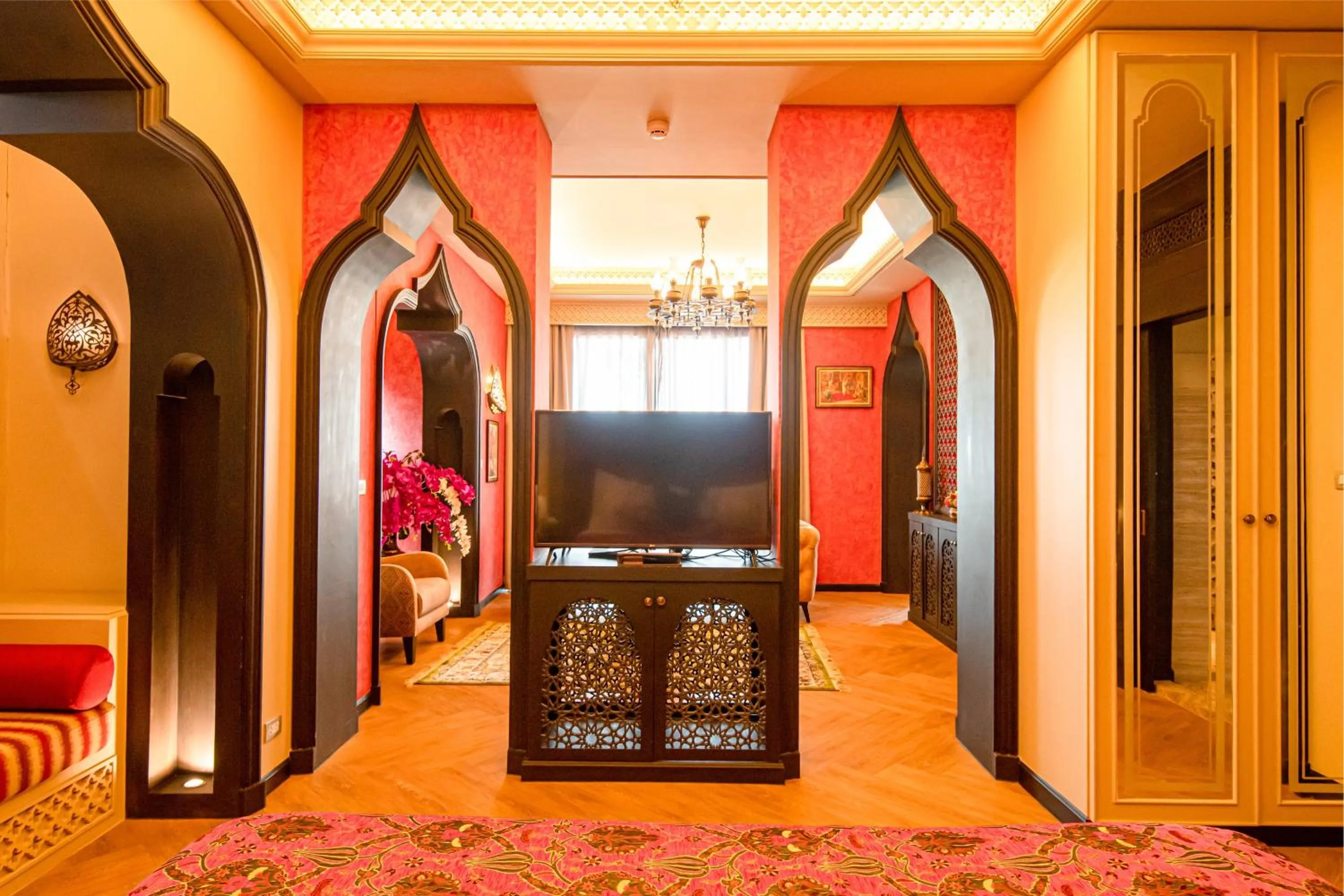 Living room in Amman Unique Hotel