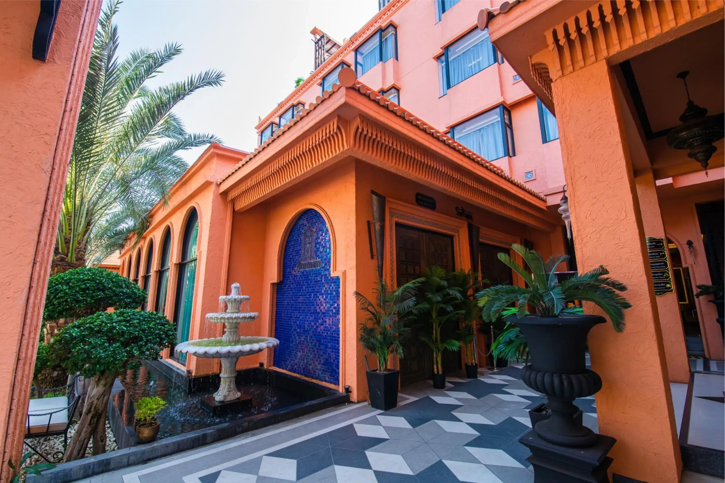 Property building in Amman Unique Hotel Property building in Amman Unique Hotel