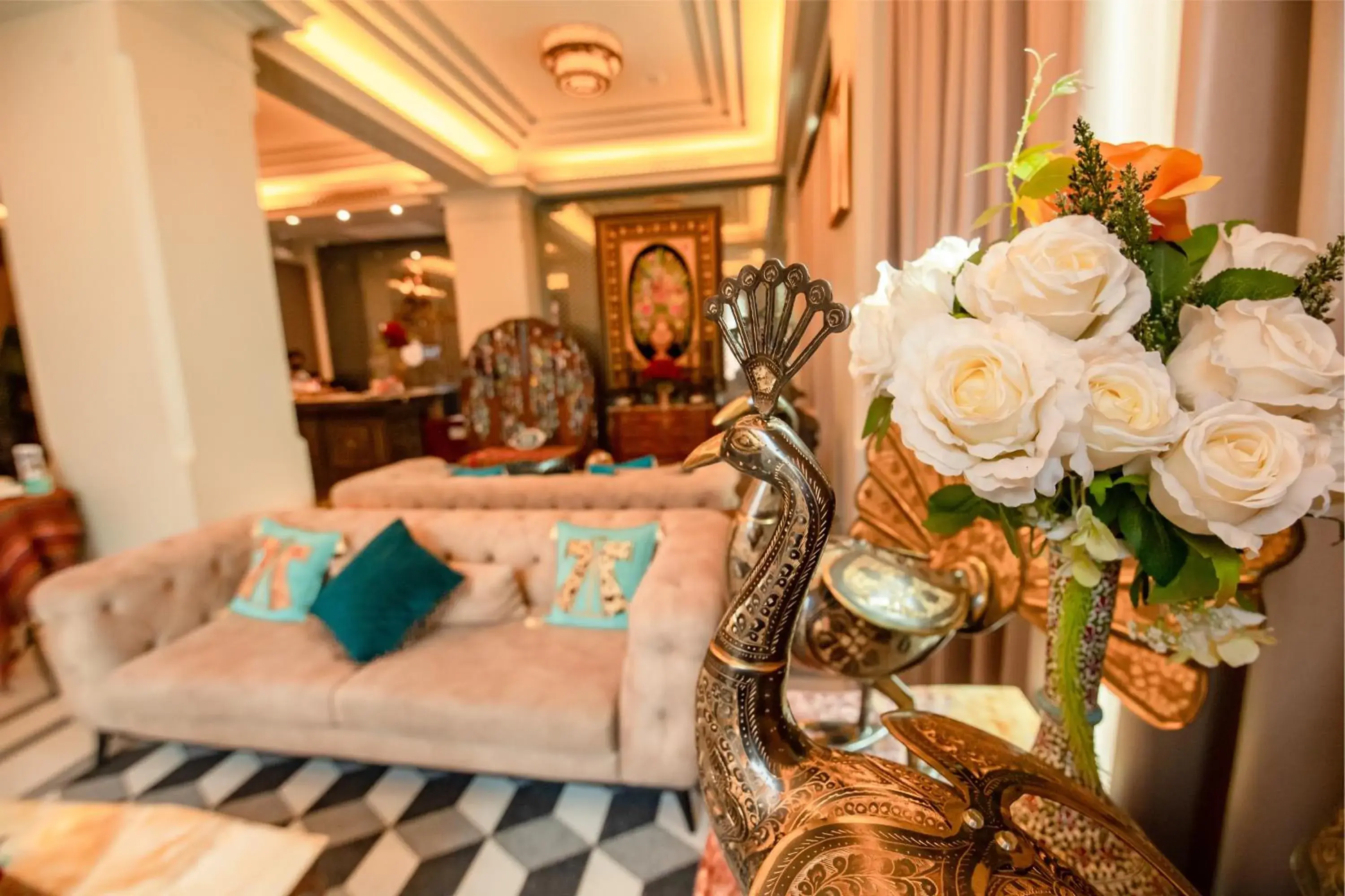 Lobby or reception in Amman Unique Hotel Lobby or reception in Amman Unique Hotel