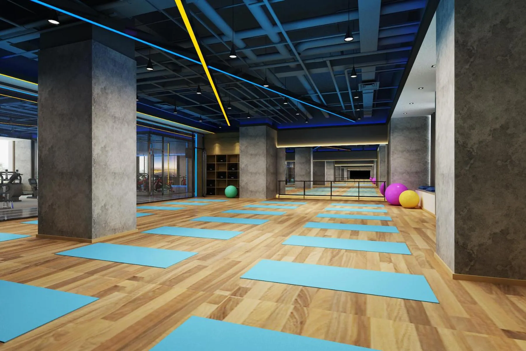 Fitness centre/facilities in Perenc Hotel