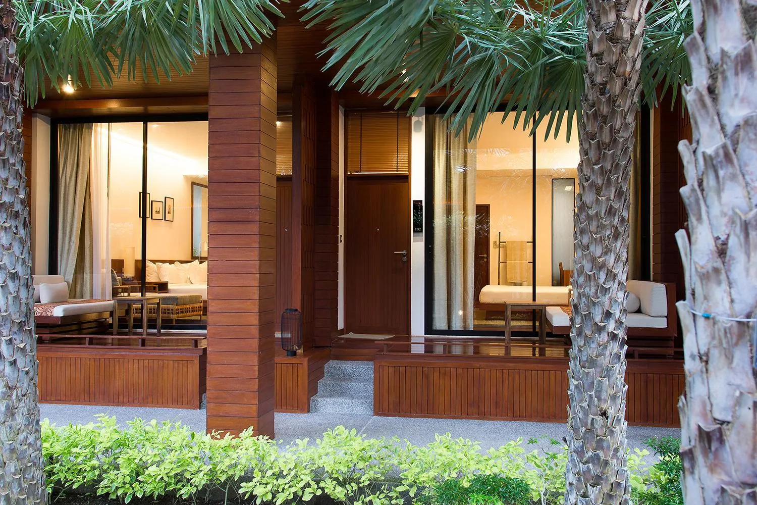 Facade/entrance in Tri-Shawa Resort