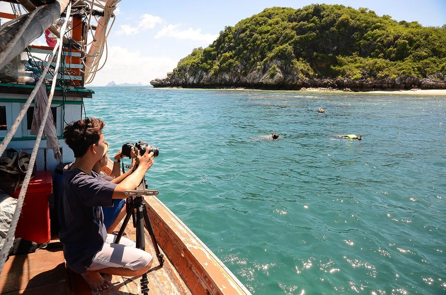 Snorkeling in Tri-Shawa Resort