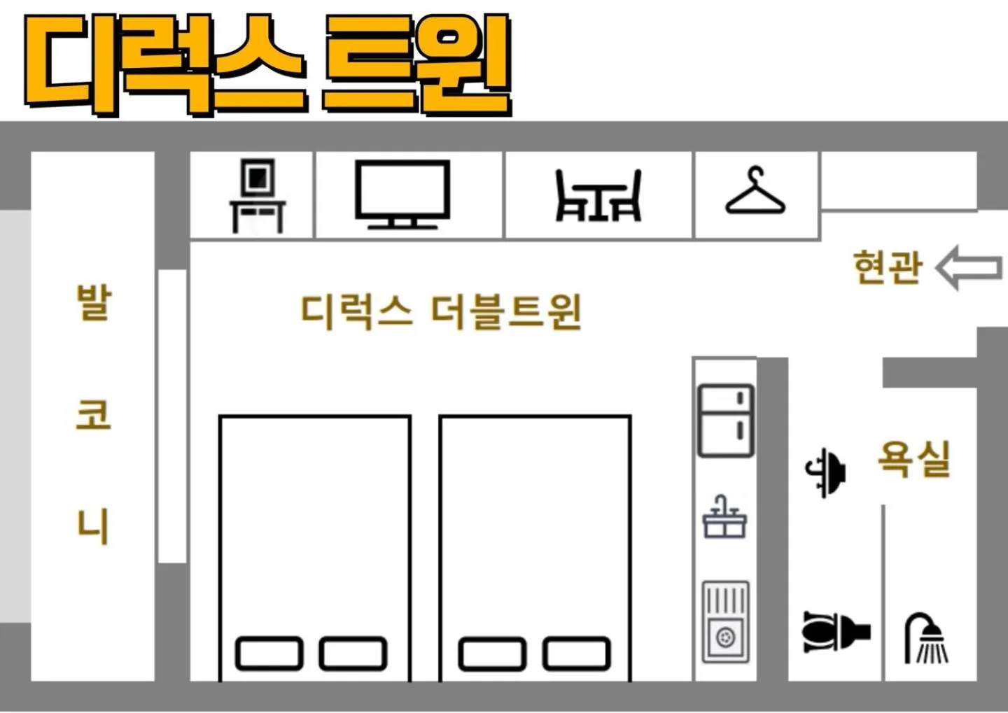 Photo of the whole room in Eco Green Resort