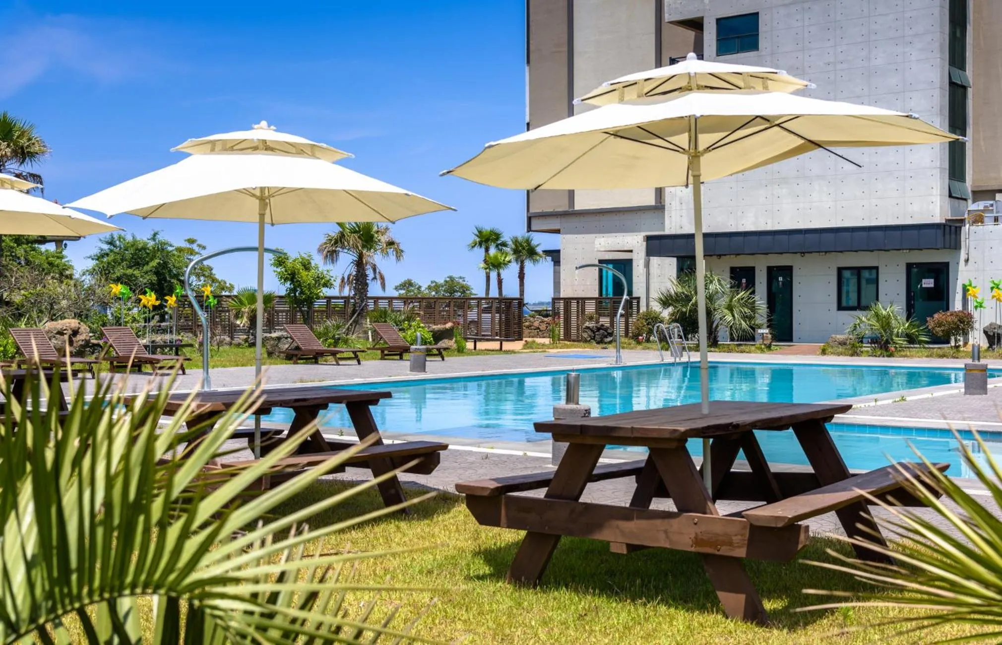 Swimming pool in Eco Green Resort