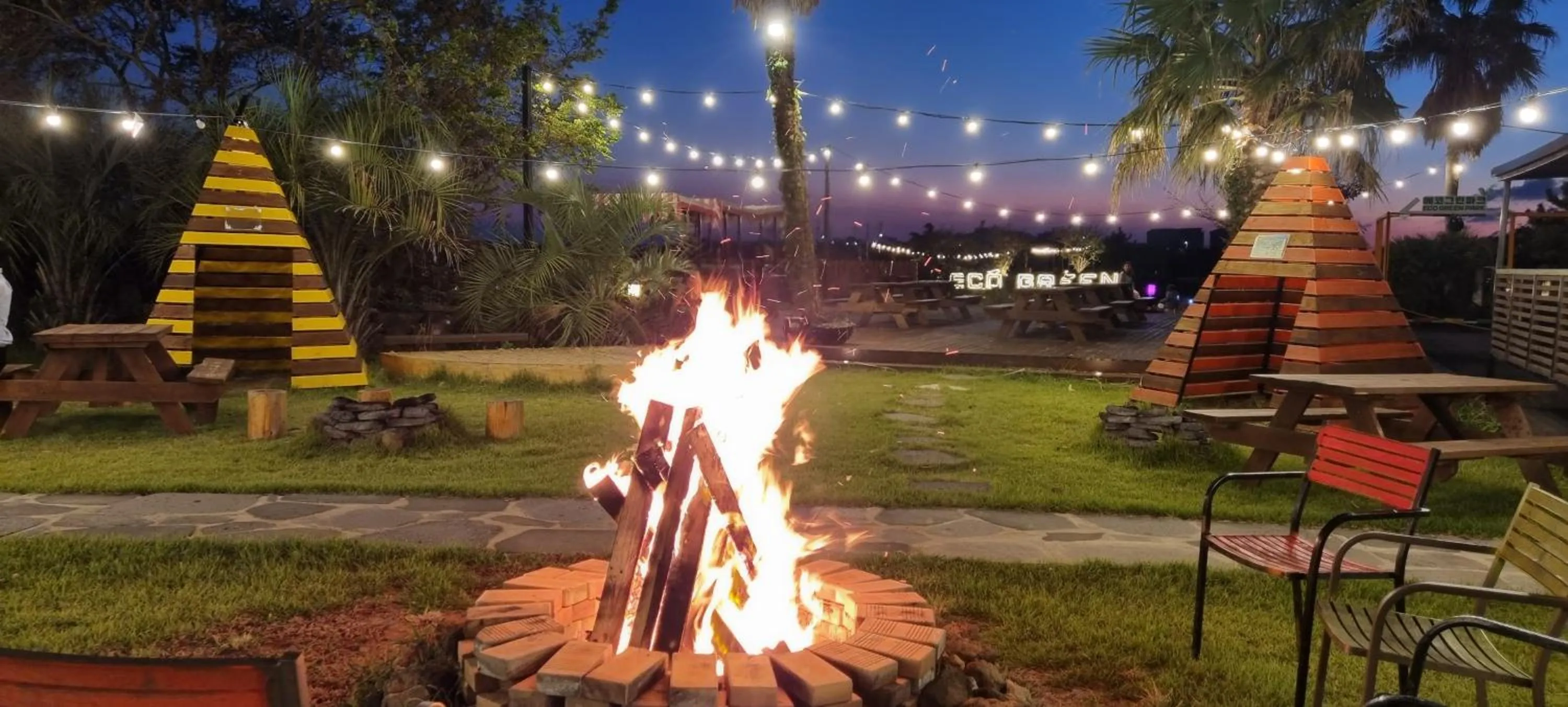 BBQ facilities in Eco Green Resort